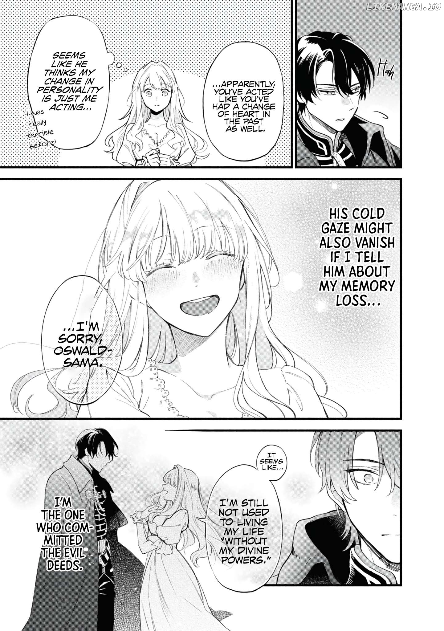 Akugyaku Seijo desu ga, Aisuru Danna-sama no Oyaku ni Tachitai desu. (To wa Ie, Kirawarete Iru no desu ga) Chapter 1 - page 28