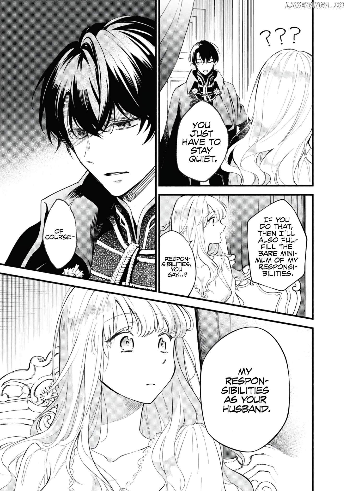 Akugyaku Seijo desu ga, Aisuru Danna-sama no Oyaku ni Tachitai desu. (To wa Ie, Kirawarete Iru no desu ga) Chapter 1 - page 8