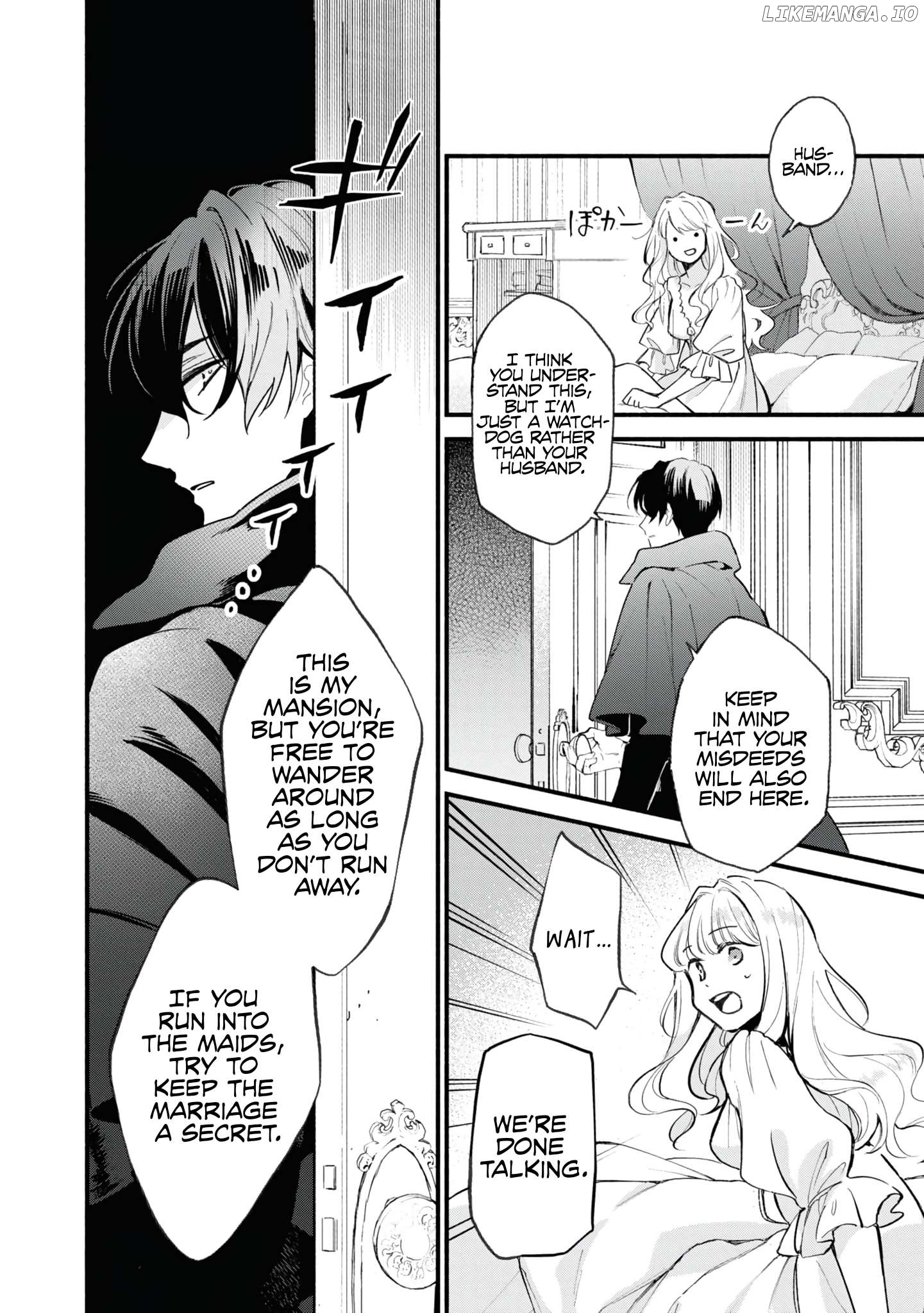 Akugyaku Seijo desu ga, Aisuru Danna-sama no Oyaku ni Tachitai desu. (To wa Ie, Kirawarete Iru no desu ga) Chapter 1 - page 9