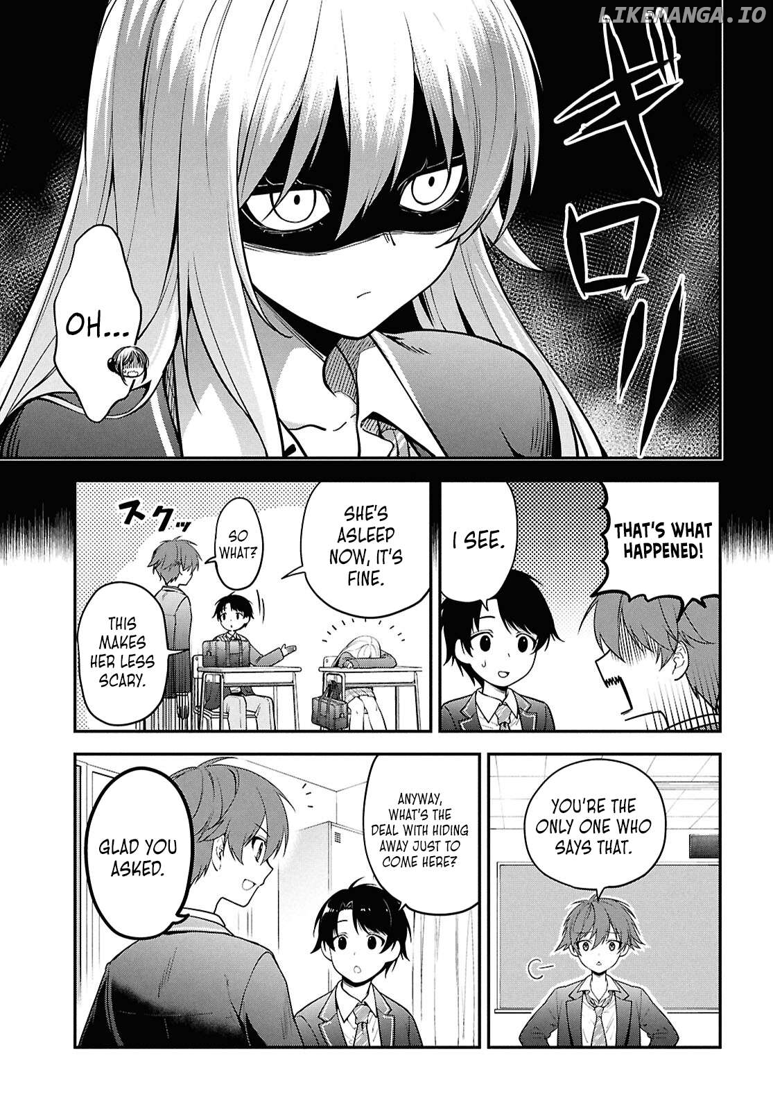 The Yankee Shimizu-san Sitting Next to Me Has Dyed Her Hair Black Chapter 1 - page 5