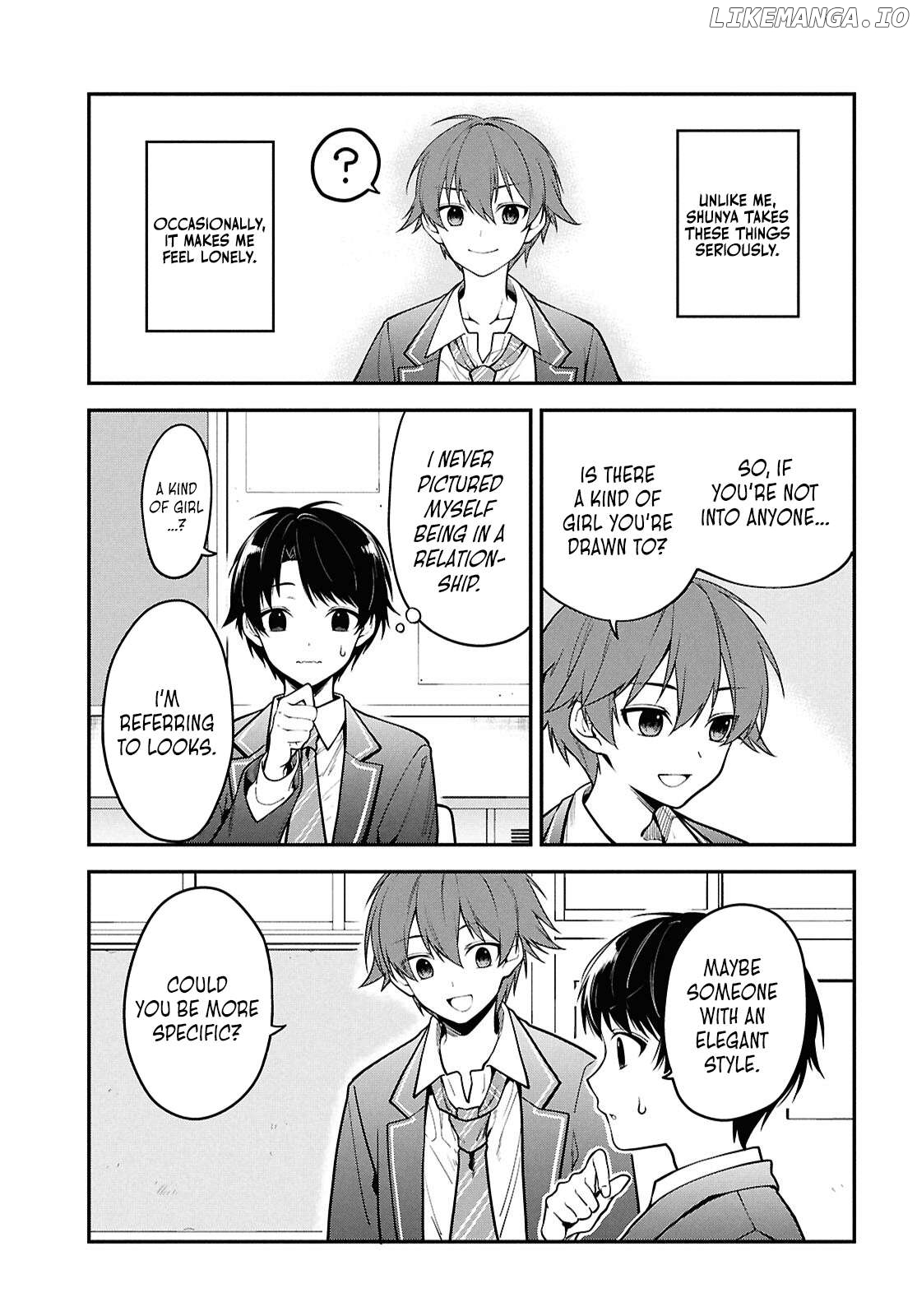 The Yankee Shimizu-san Sitting Next to Me Has Dyed Her Hair Black Chapter 1 - page 7