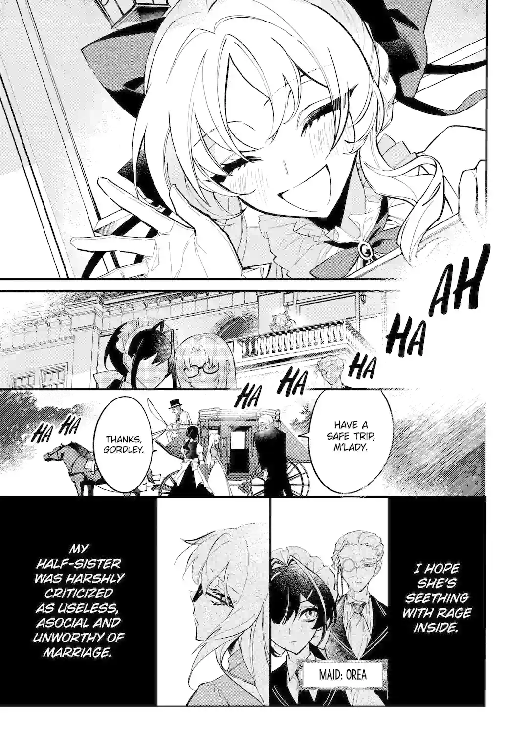 Proud to be the Villainess: I'm Doomed After Stealing my Half-Sister's Fiancé and Having Her Banished Chapter 1.1 - page 6