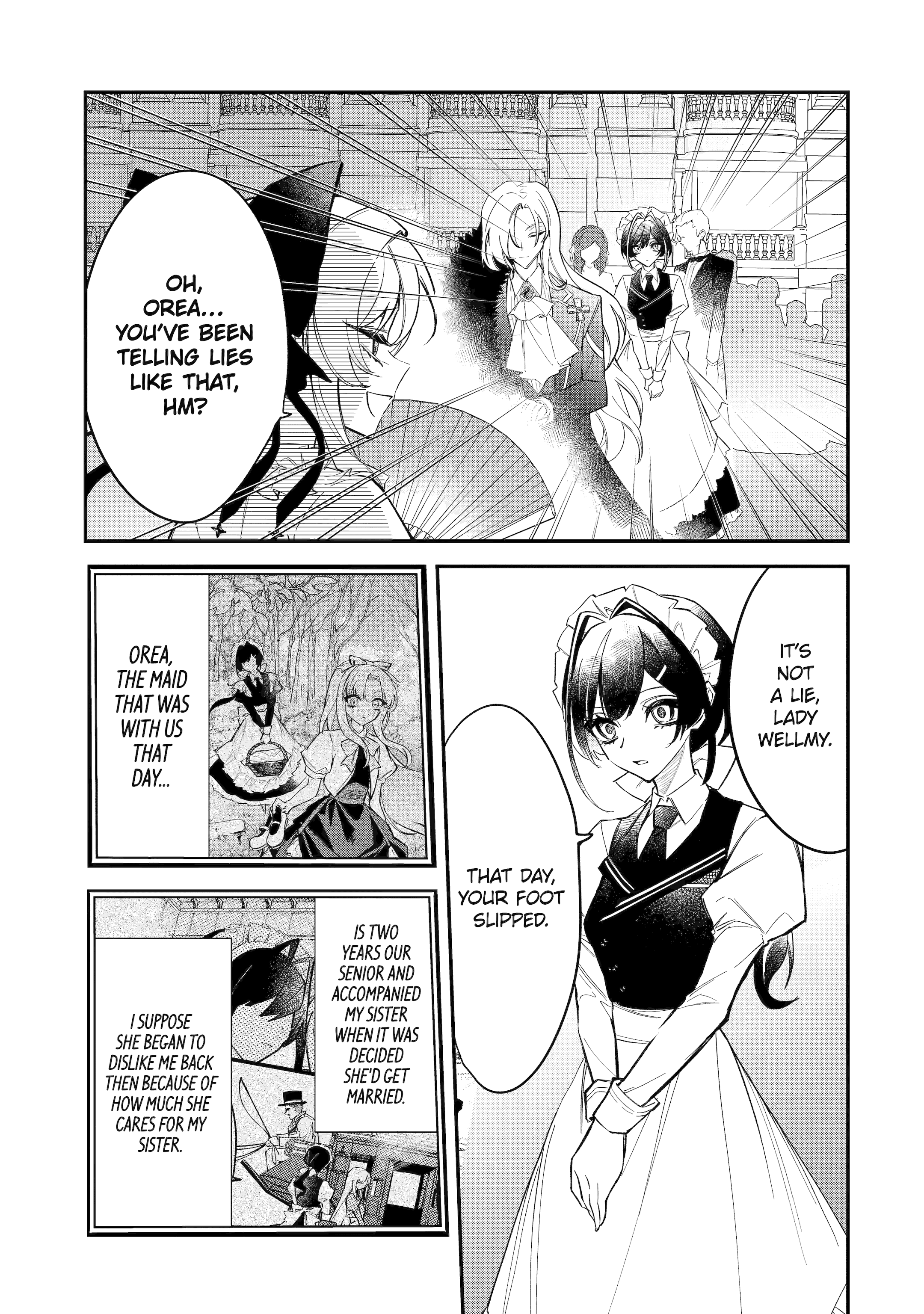 Proud to be the Villainess: I'm Doomed After Stealing my Half-Sister's Fiancé and Having Her Banished Chapter 2.1 - page 11