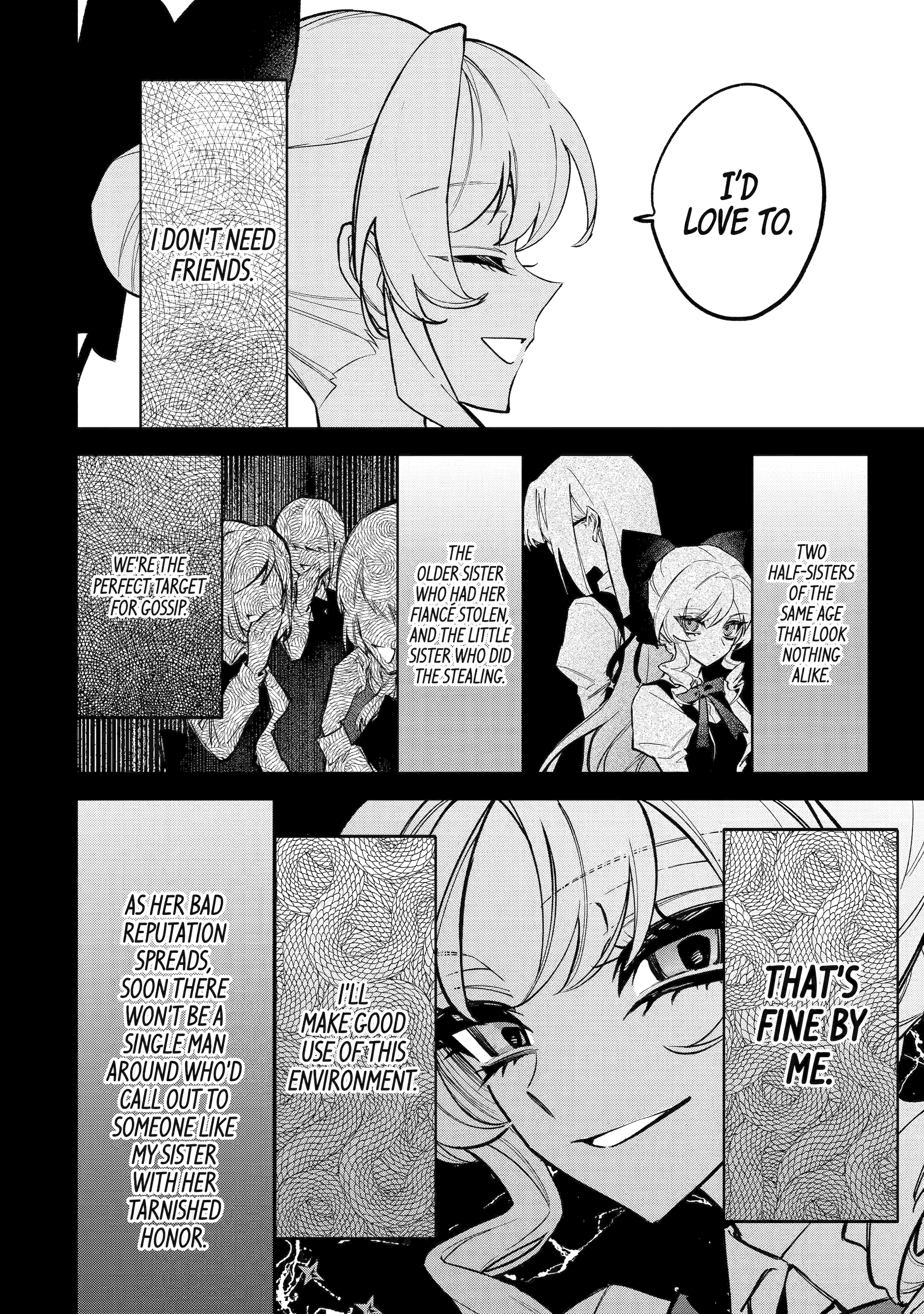 Proud to be the Villainess: I'm Doomed After Stealing my Half-Sister's Fiancé and Having Her Banished Chapter 3.2 - page 4