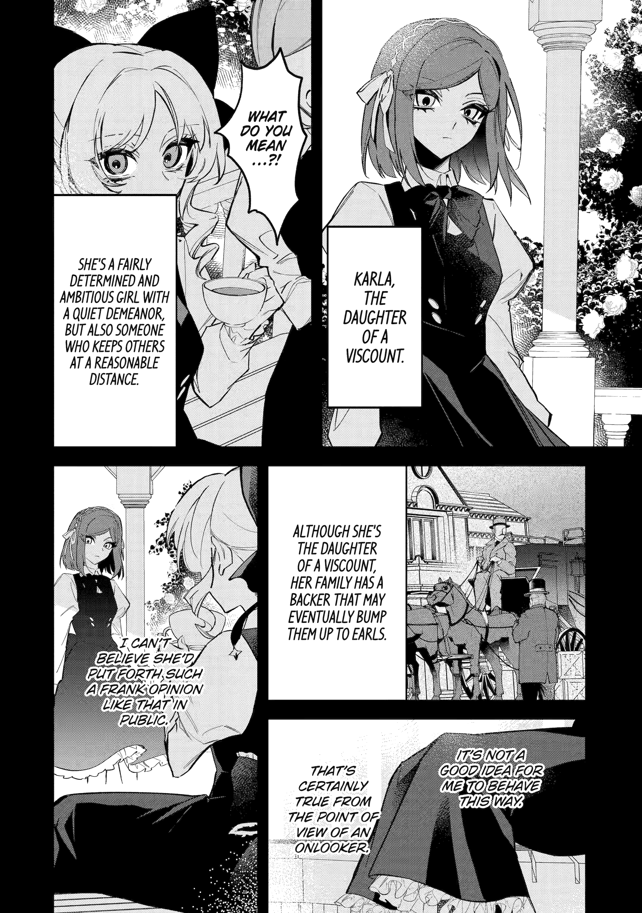 Proud to be the Villainess: I'm Doomed After Stealing my Half-Sister's Fiancé and Having Her Banished Chapter 3.2 - page 6