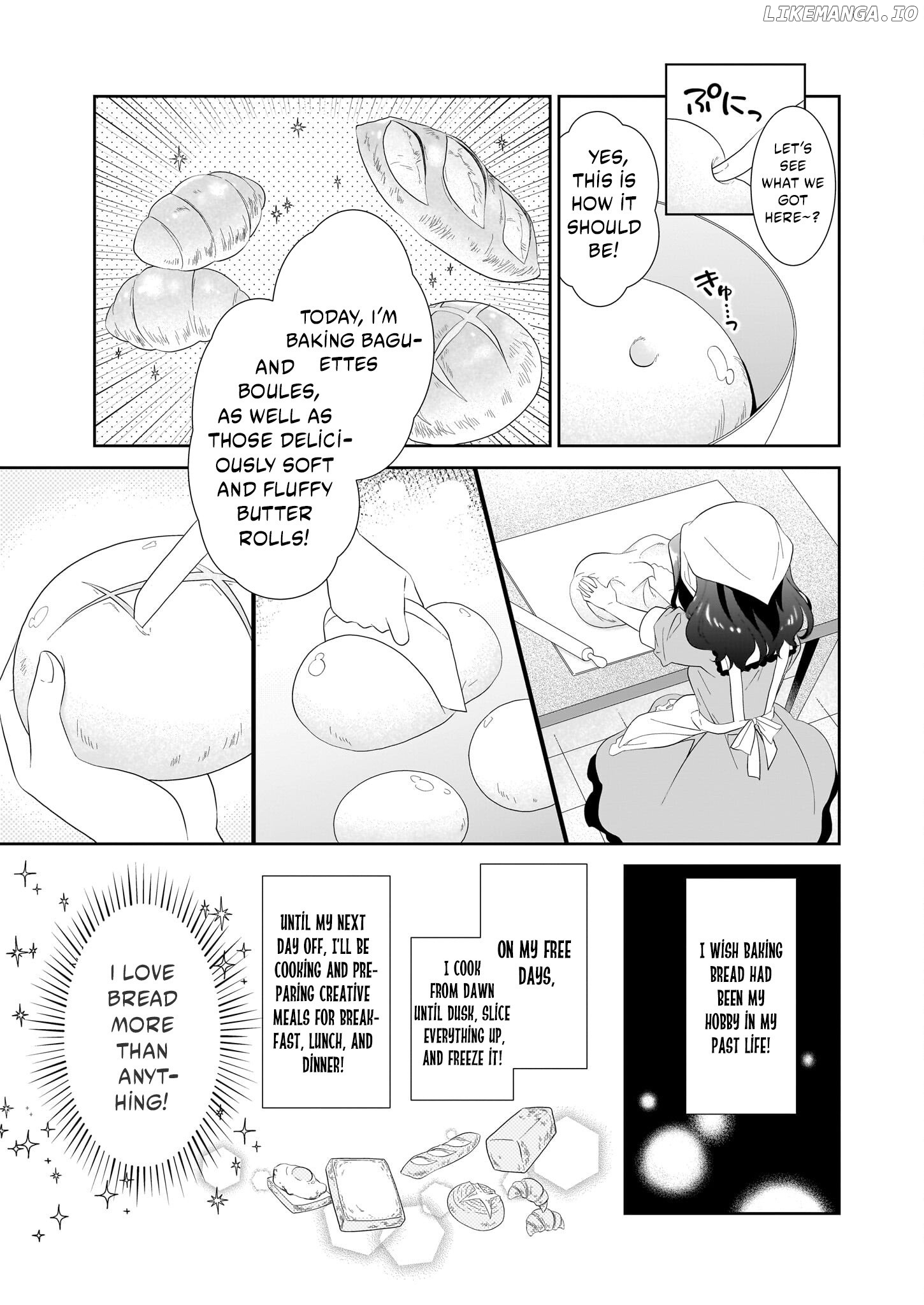 Danzaisareta Akuyaku Reijou desu ga, Pan wo Yaitara Seijo ni Job Change Shimashita!? Chapter 1.2 - page 3