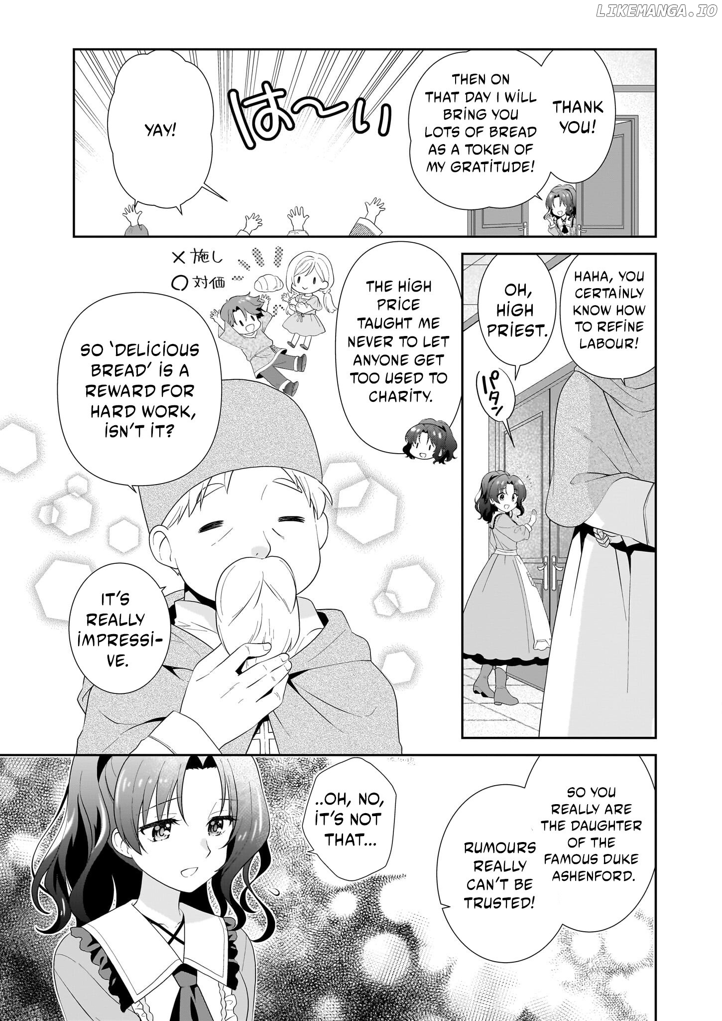Danzaisareta Akuyaku Reijou desu ga, Pan wo Yaitara Seijo ni Job Change Shimashita!? Chapter 1.3 - page 8
