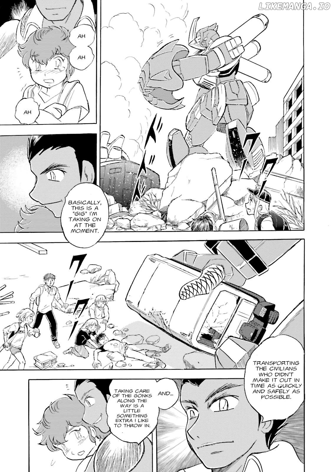 Mobile Suit Crossbone Gundam - Dust Chapter 1 - page 32