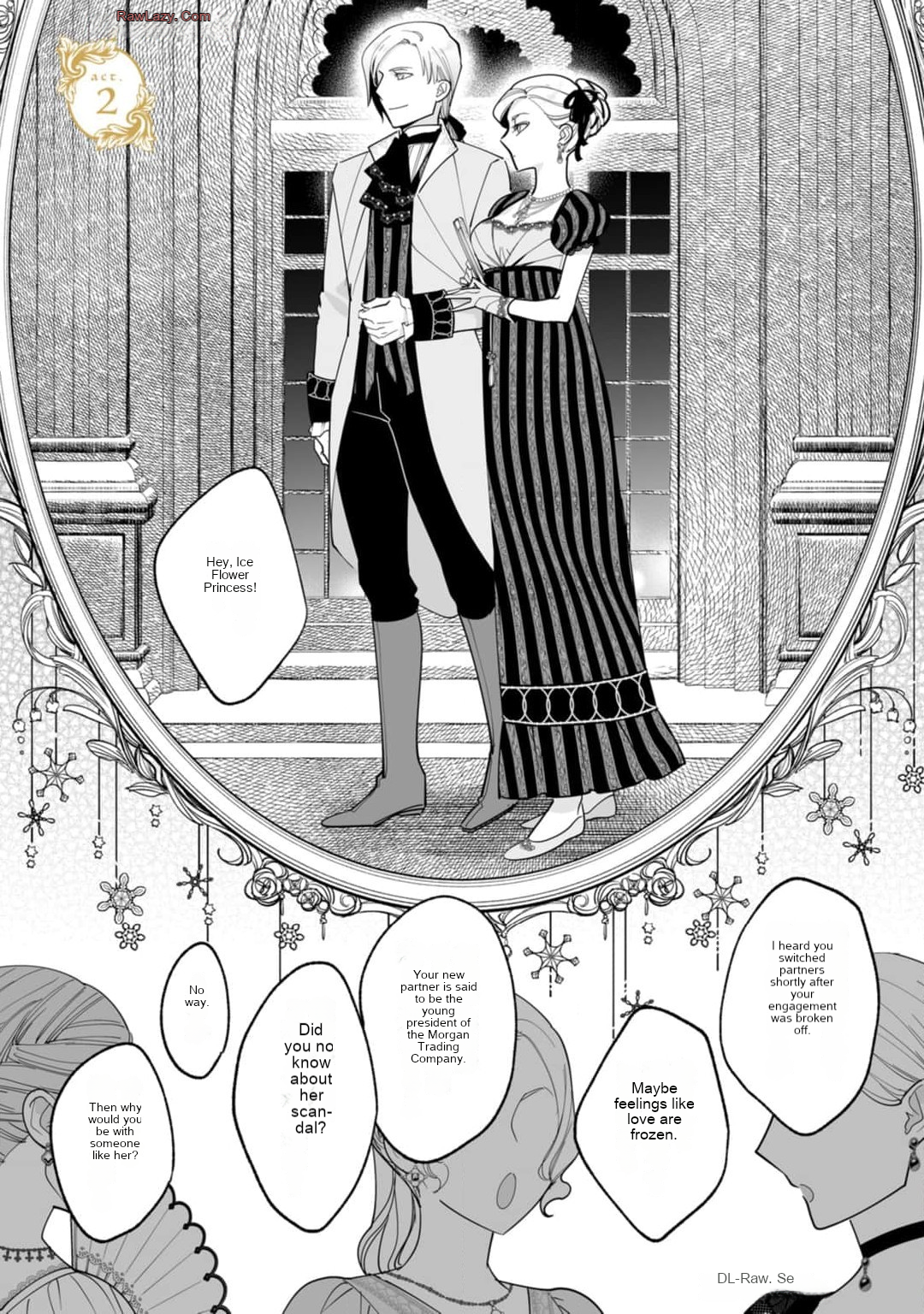 Konyaku haki sareta Akuyaku reijou , Ikemen shisanka ni kyuukon saremasita Chapter 2 - page 2