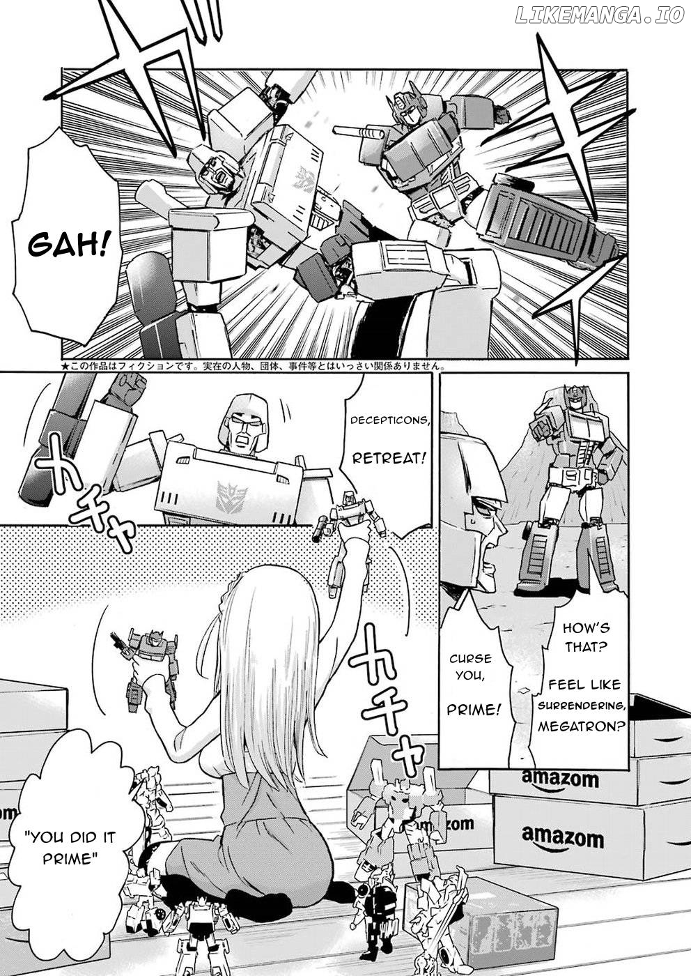 Transformers x Dialect Girl: My Toys Chapter 1 - page 3