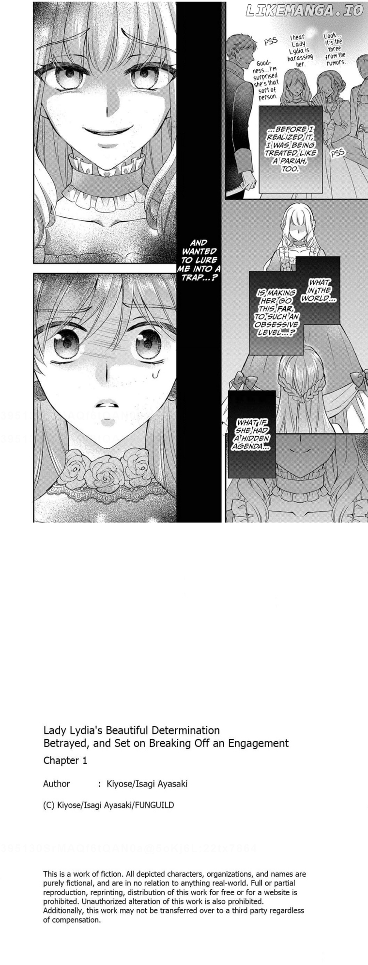 Lady Lydia's Beautiful Determination Betrayed, and Set on Breaking Off an Engagement Chapter 1 - page 38