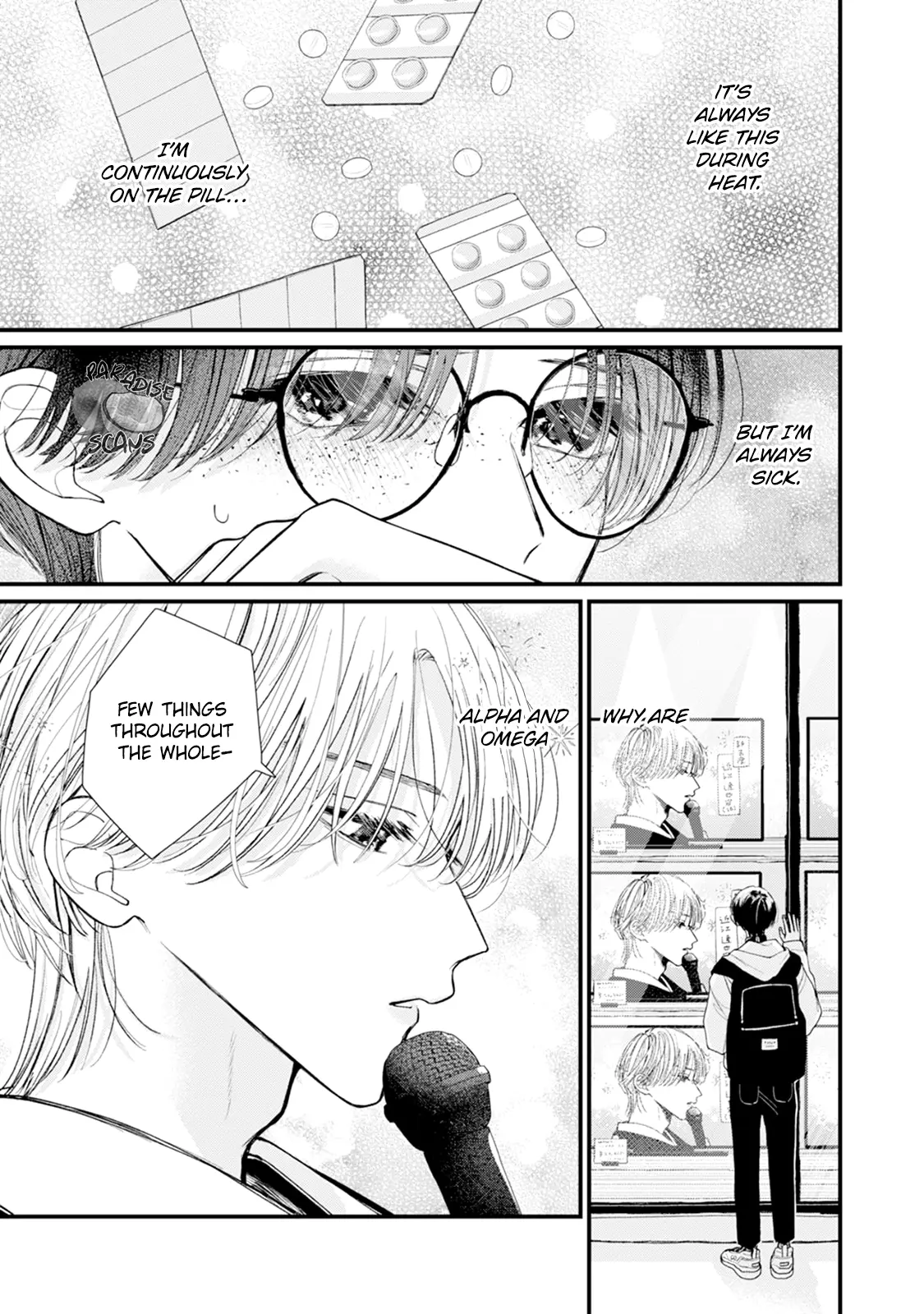 Veil Blue To Kuchinashi No Hanataba Chapter 1.1 - page 9