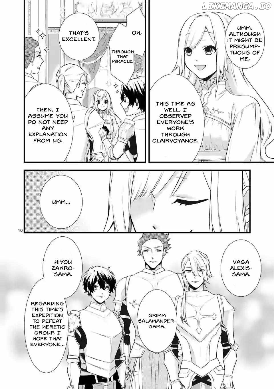 Isekai de Seikishi no Hakooshi Shitetara Toutomi ga Sugite Seijo ni Natteta Chapter 1 - page 10