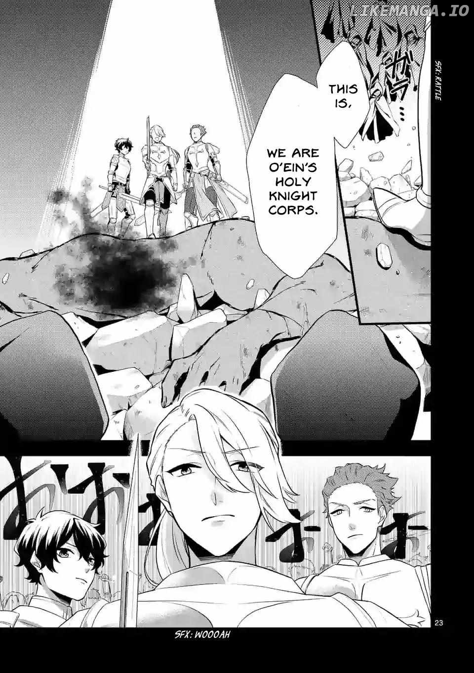 Isekai de Seikishi no Hakooshi Shitetara Toutomi ga Sugite Seijo ni Natteta Chapter 1 - page 23