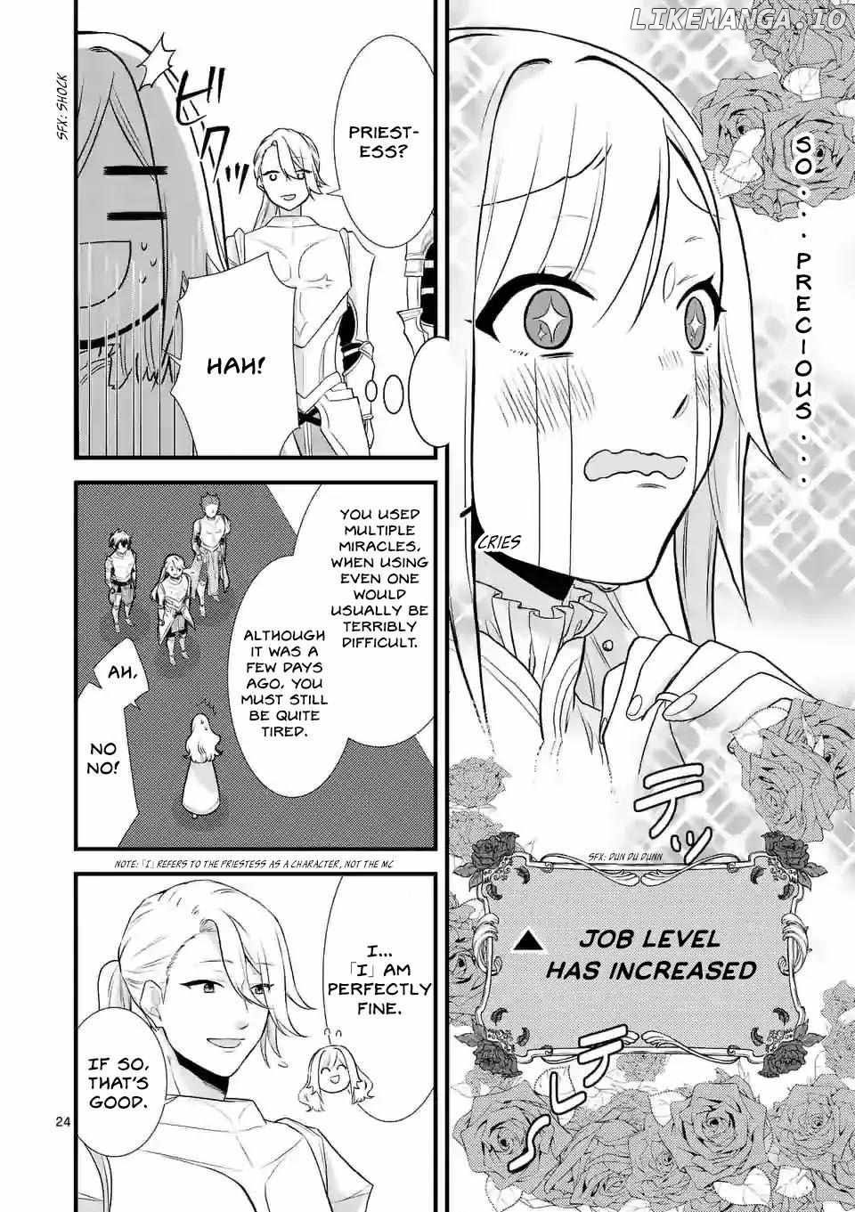 Isekai de Seikishi no Hakooshi Shitetara Toutomi ga Sugite Seijo ni Natteta Chapter 1 - page 24