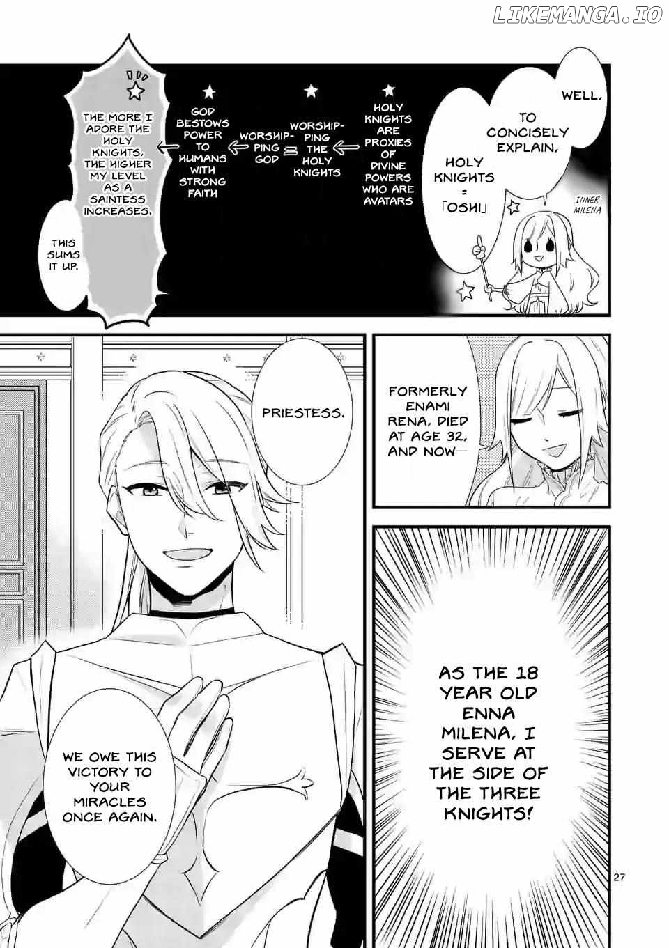 Isekai de Seikishi no Hakooshi Shitetara Toutomi ga Sugite Seijo ni Natteta Chapter 1 - page 27