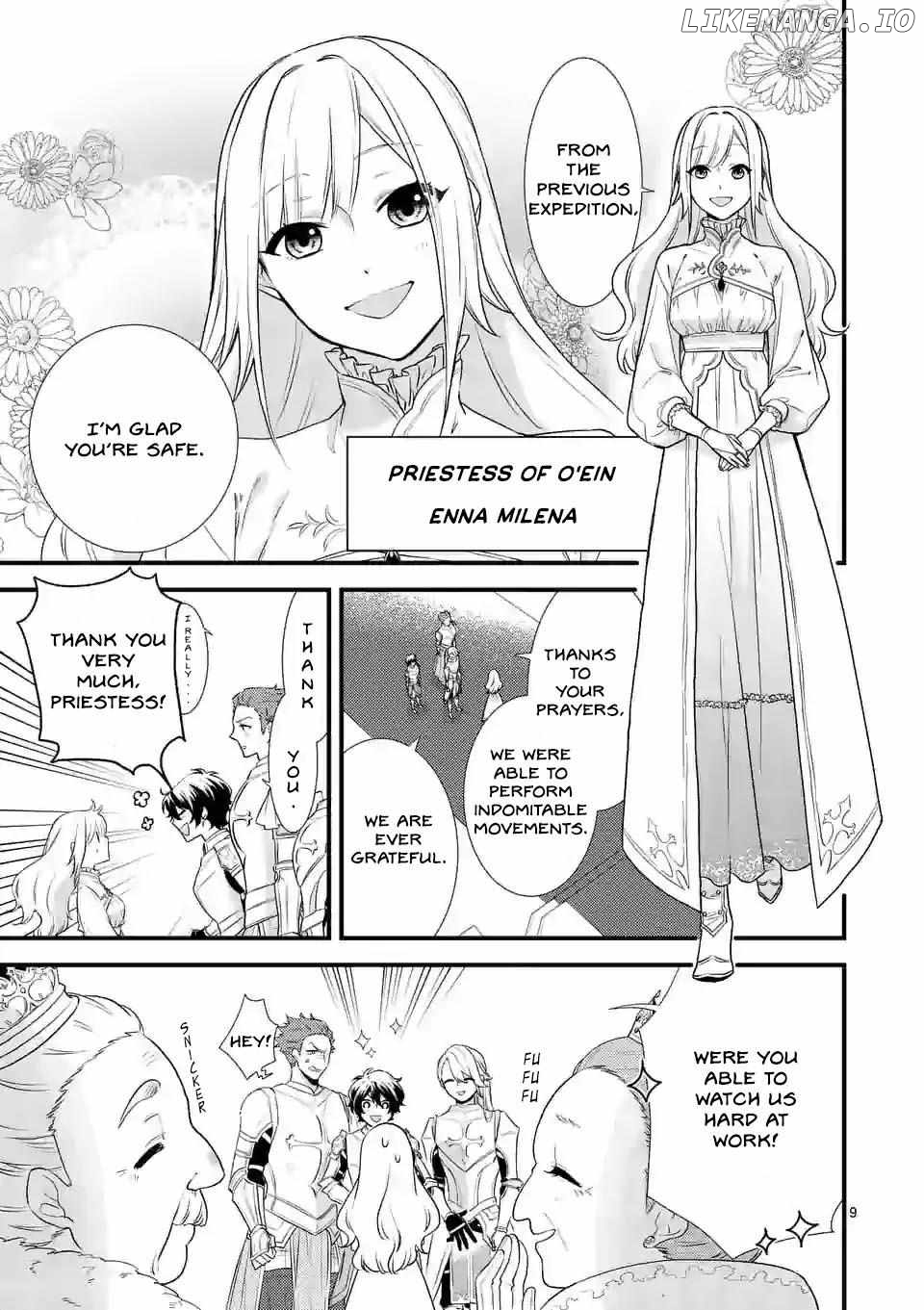 Isekai de Seikishi no Hakooshi Shitetara Toutomi ga Sugite Seijo ni Natteta Chapter 1 - page 9