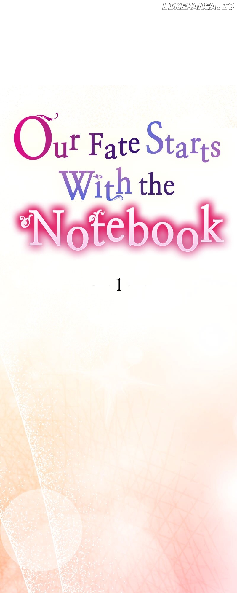 Our Fate Starts With the Notebook Chapter 1 - page 42