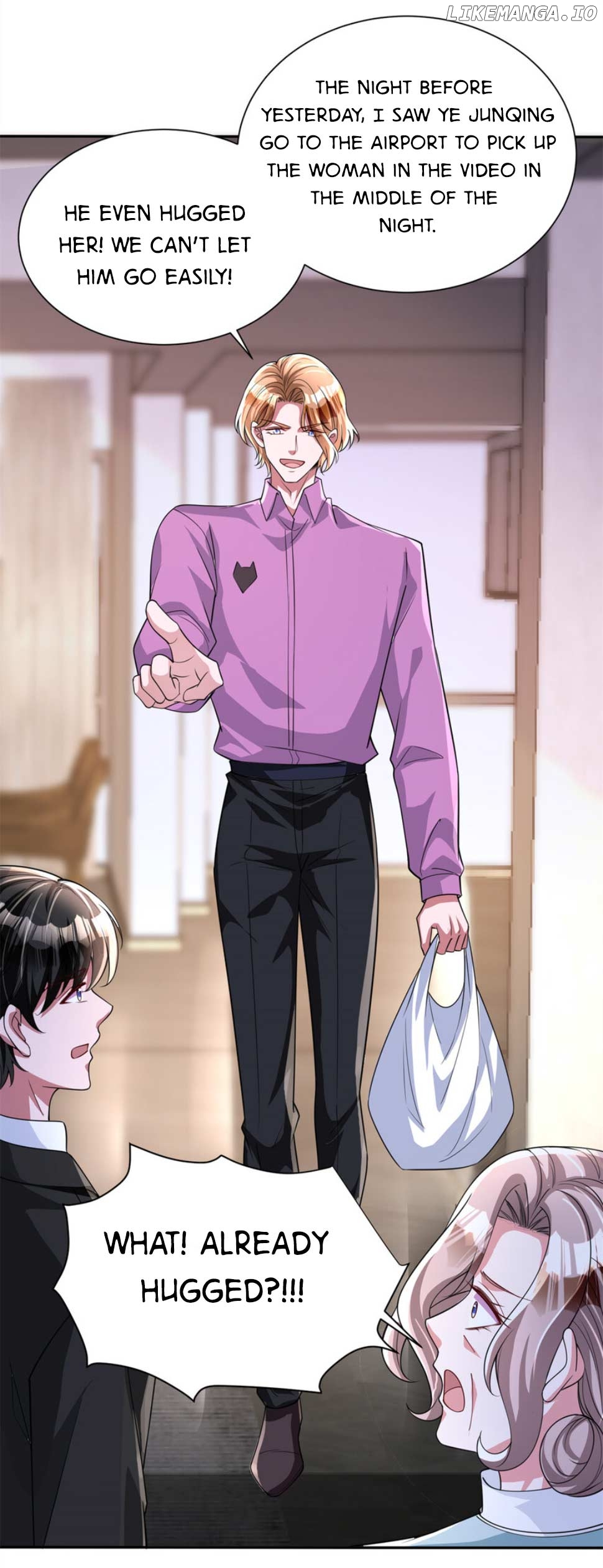 I Was Rocked to the World’s Richest Man in a Matchmaking Office Chapter 263 - page 2