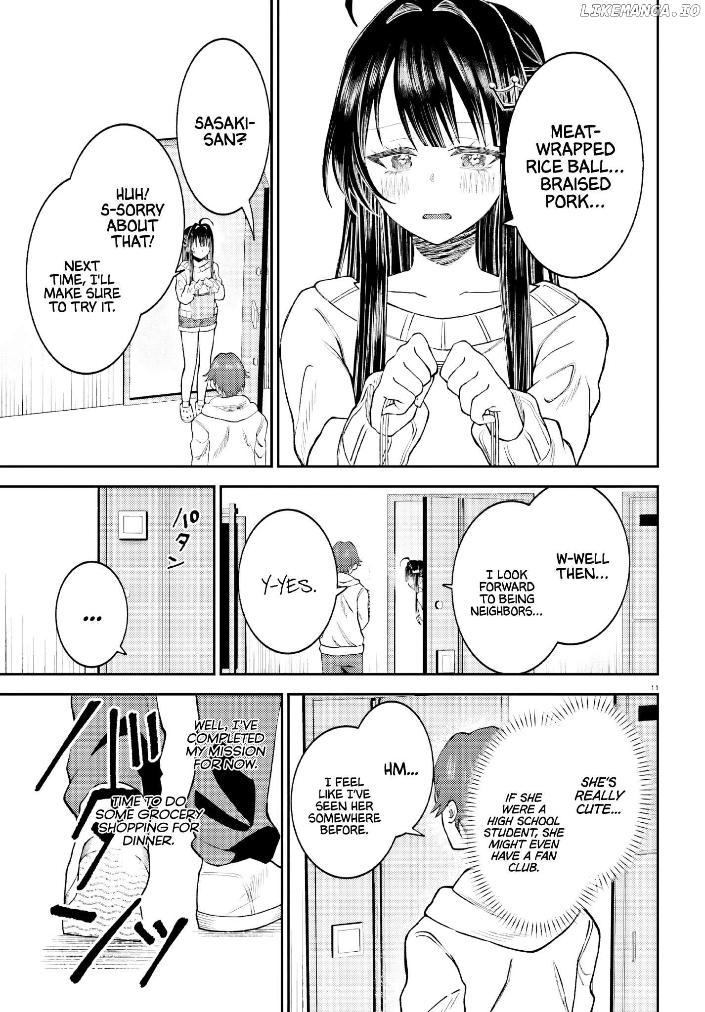 Ore no Haitoku Meshi wo Onedari Sezu ni Irarenai, Otonari no Top Idol-sama Chapter 1 - page 9