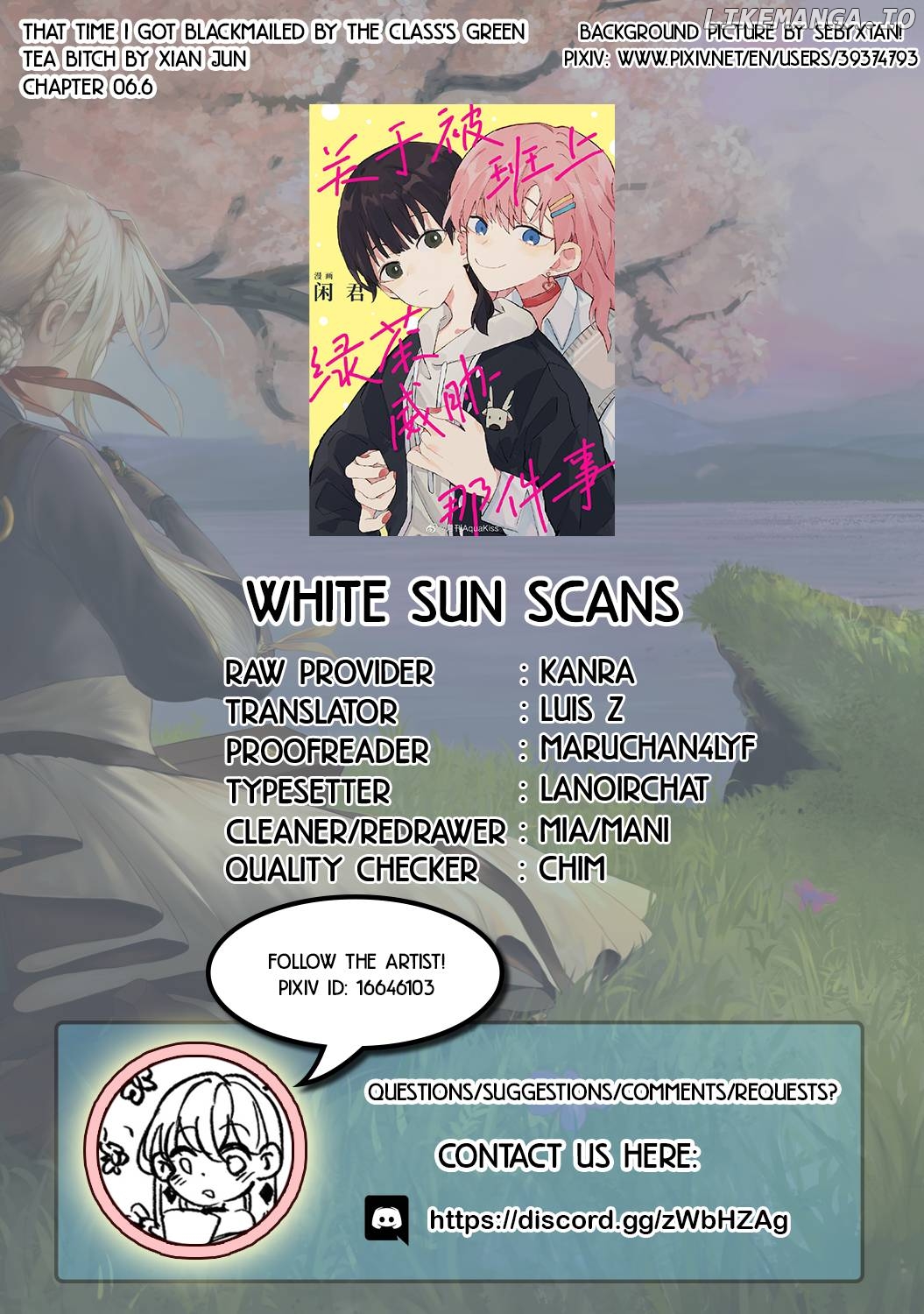 That Time I Was Blackmailed By the Class's Green Tea Bitch Chapter 6.6 - page 3