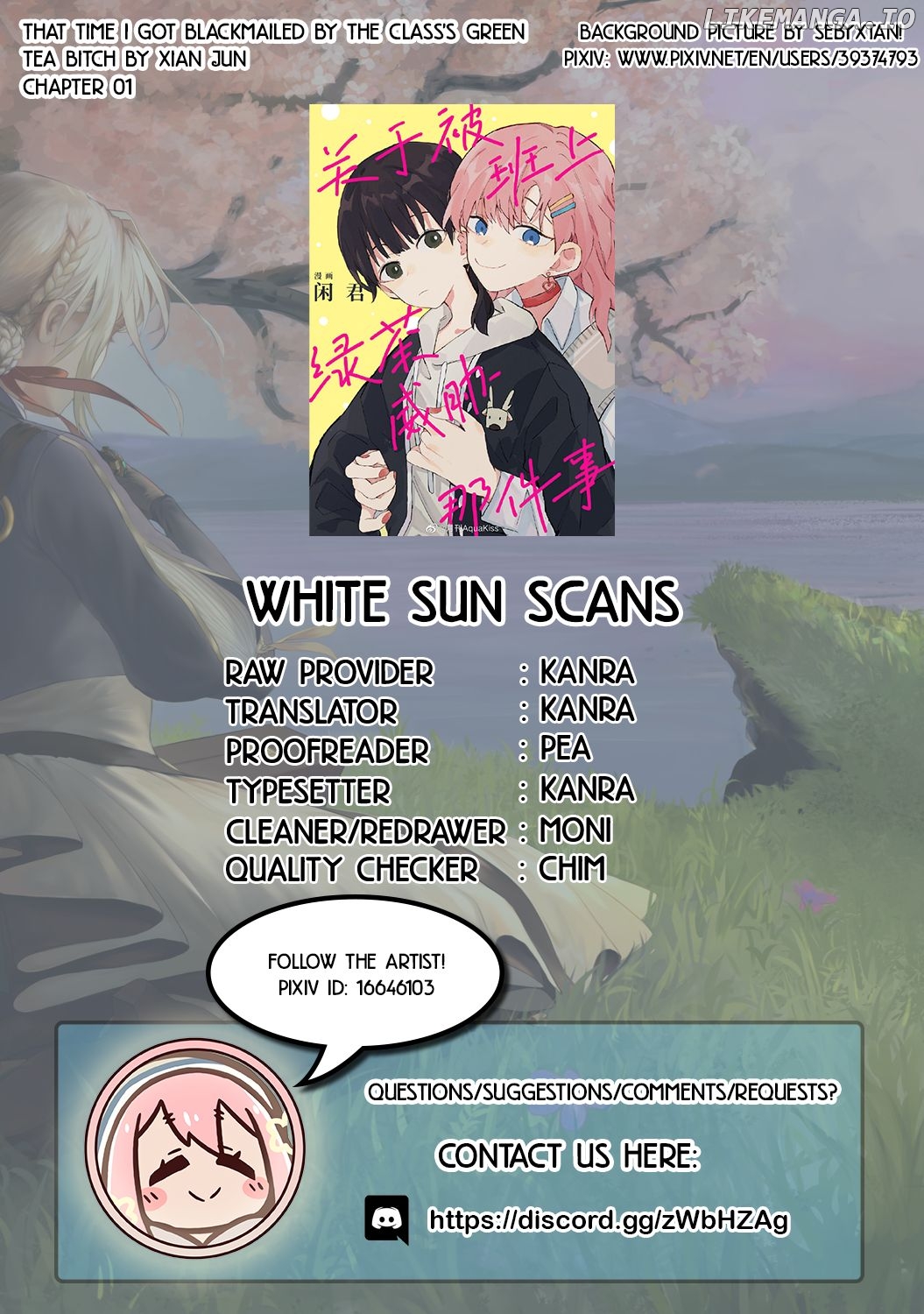That Time I Was Blackmailed By the Class's Green Tea Bitch Chapter 1 - page 6