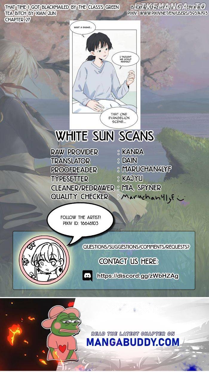 That Time I Was Blackmailed By the Class's Green Tea Bitch Chapter 27 - page 7