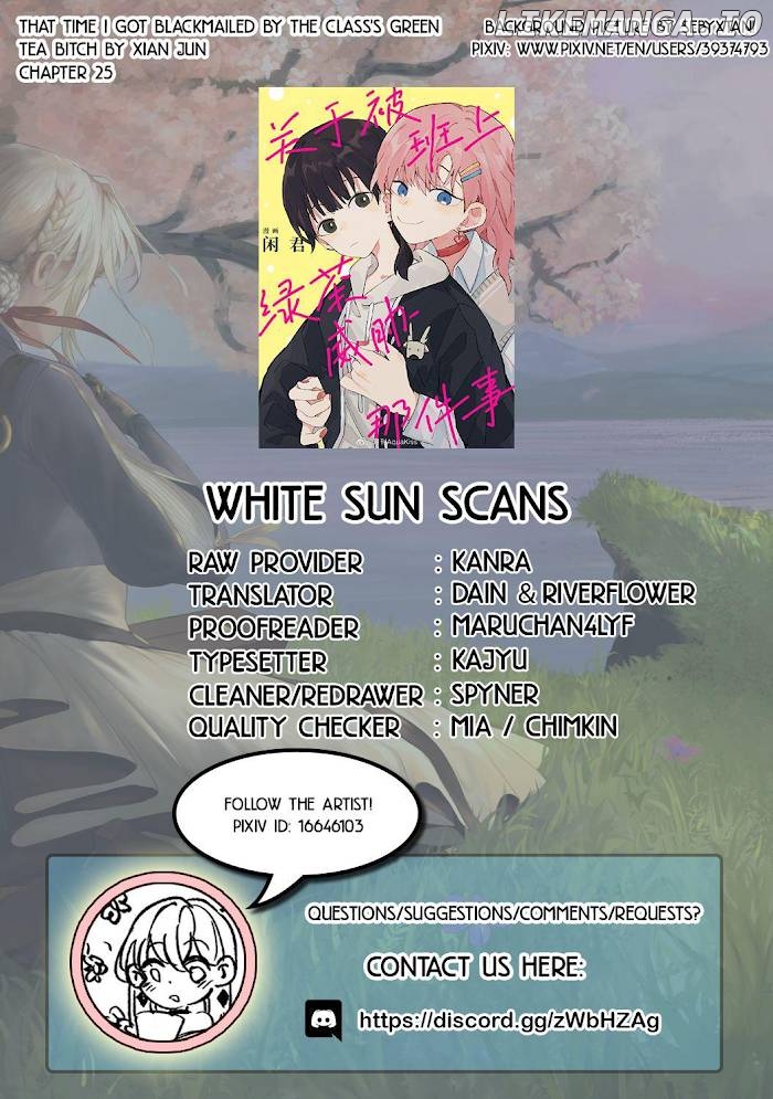 That Time I Was Blackmailed By the Class's Green Tea Bitch Chapter 25 - page 7