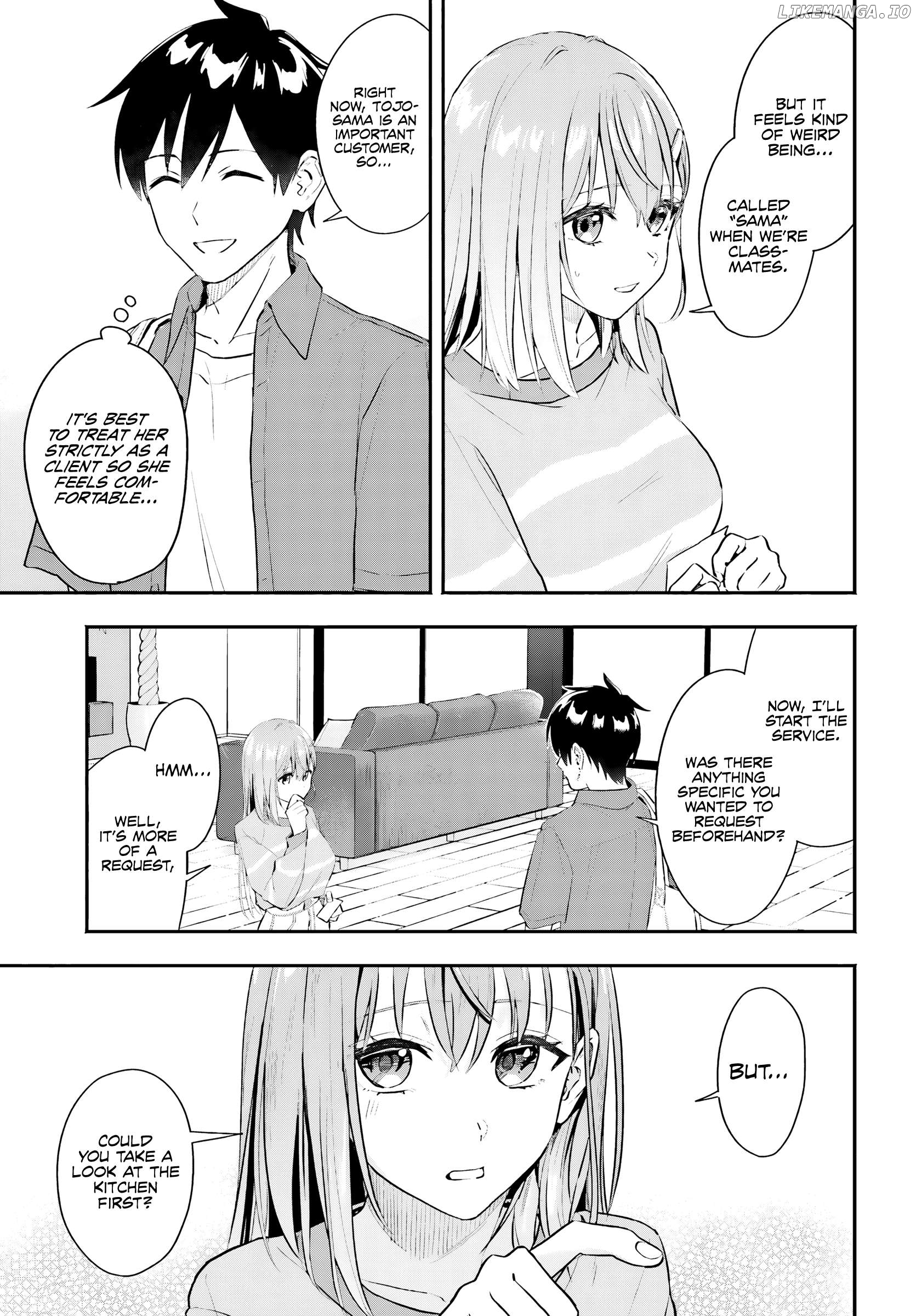 Kaji daikou no arubaito wo hajimetara gakuen ichi no bishoujo no kazoku ni kiniirarechaimashita. Chapter 1 - page 29