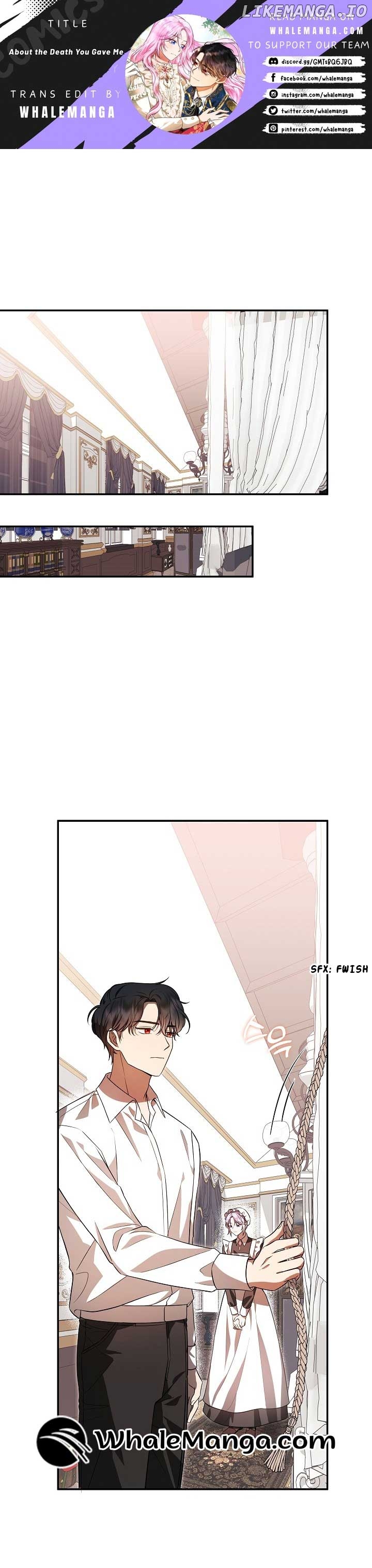 About the Death You Gave Me Chapter 2 - page 1