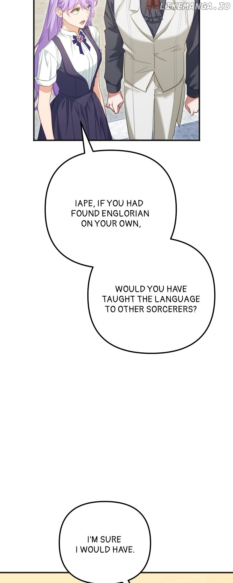 Only I Can Speak the Ancient Language of Magic Chapter 77 - page 54