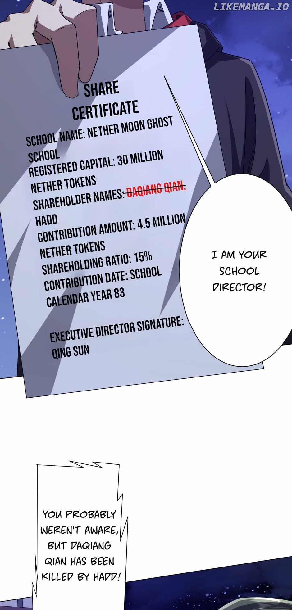 With My Netherworld Trillions, Game On! Chapter 104 - page 47