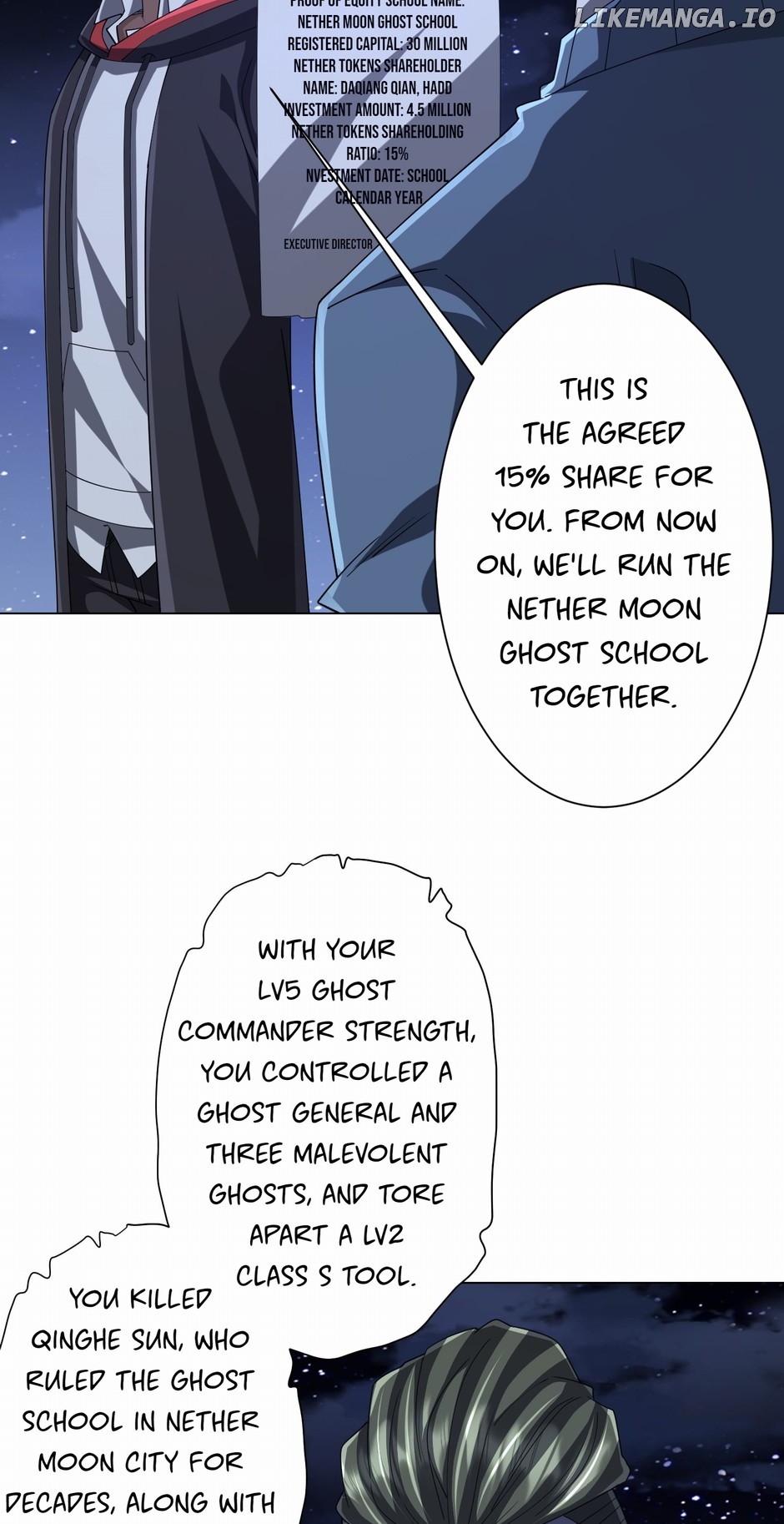 With My Netherworld Trillions, Game On! Chapter 107 - page 55