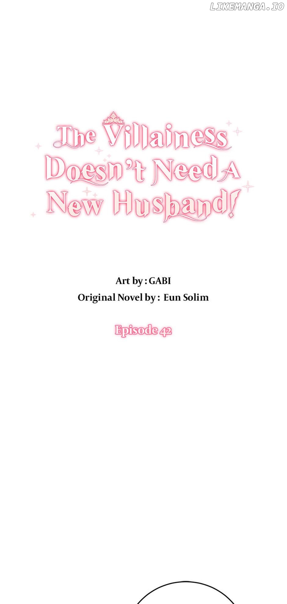 The Villainess Doesn’t Need A New Husband! Chapter 42 - page 1