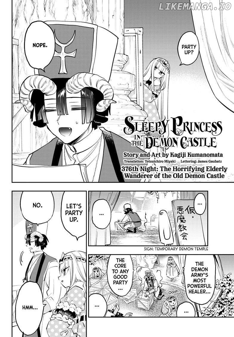Maou-jou de Oyasumi Chapter 376 - page 3