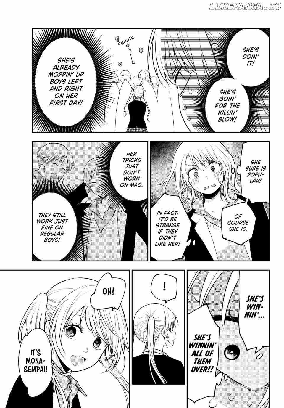 My Charms Are Wasted On Kuroiwa Medaka Chapter 148 - page 11