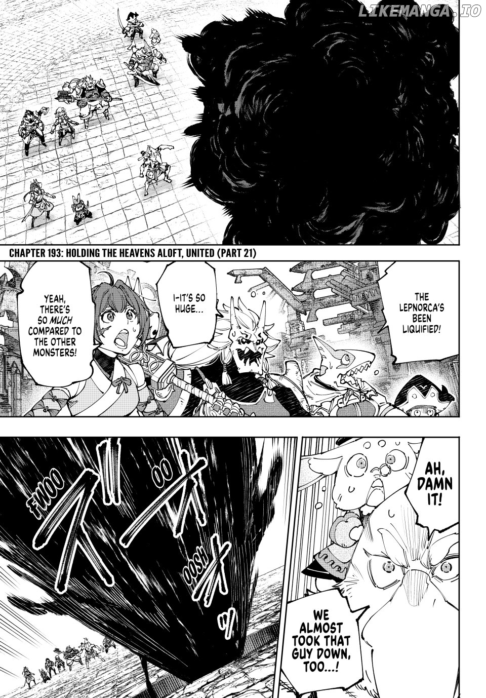 Shangri-La Frontier ~ Kusoge Hunter, Kamige ni Idoman to su~ Chapter 193 - page 1
