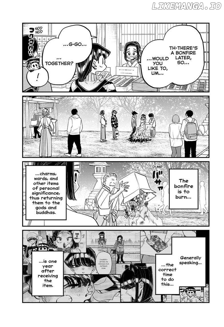 Komi-san wa Komyushou Desu Chapter 483 - page 12
