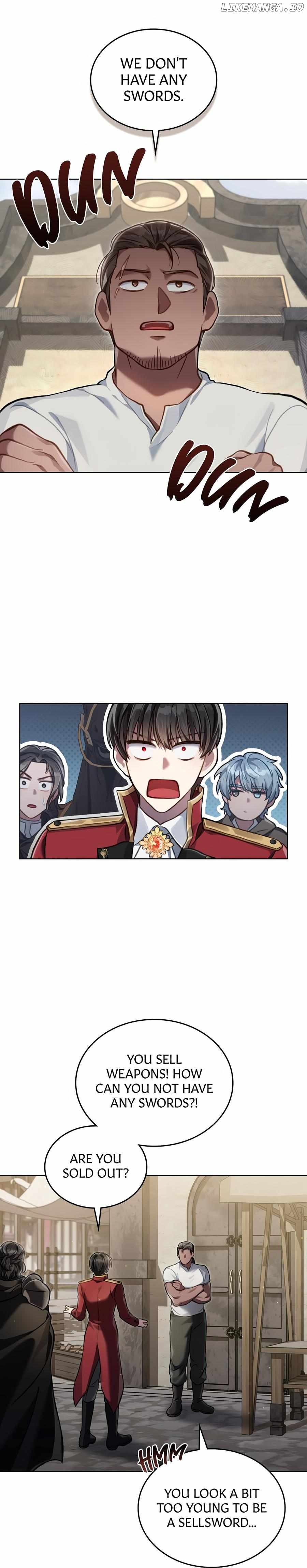 Living as the Enemy Prince Chapter 44 - page 17