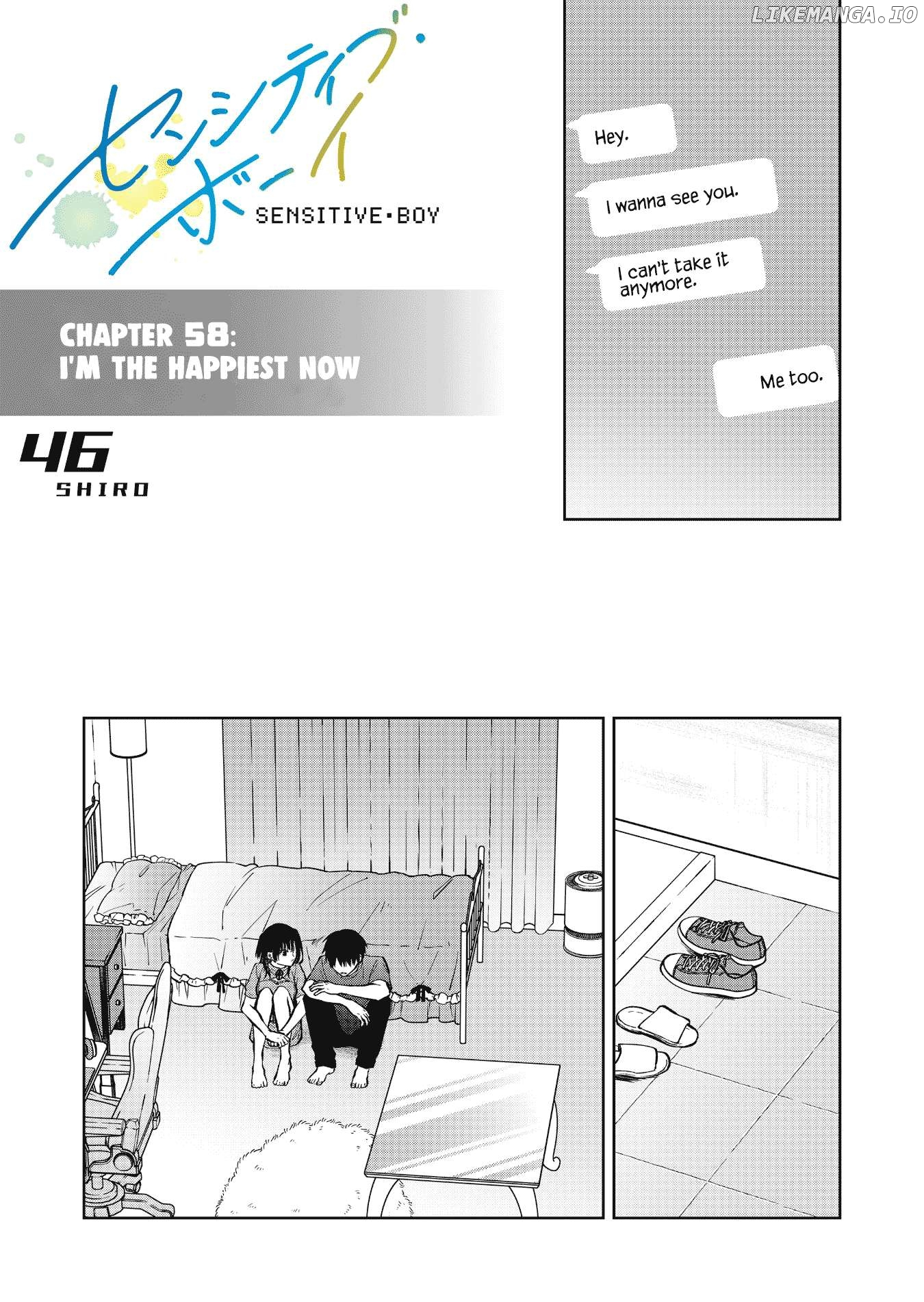 Sensitive Boy Chapter 58 - page 1