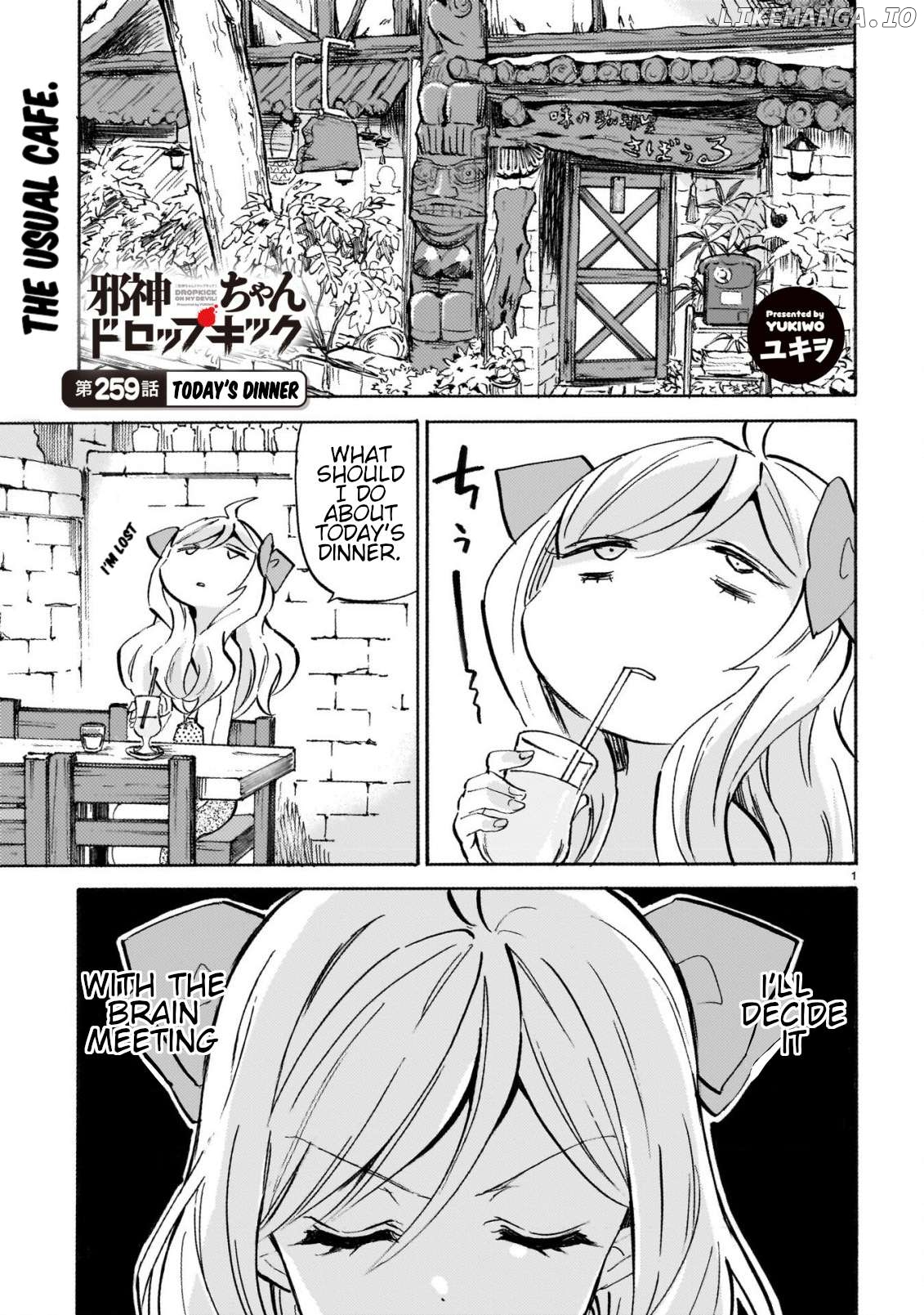 Jashin-chan Dropkick Chapter 264 - page 1