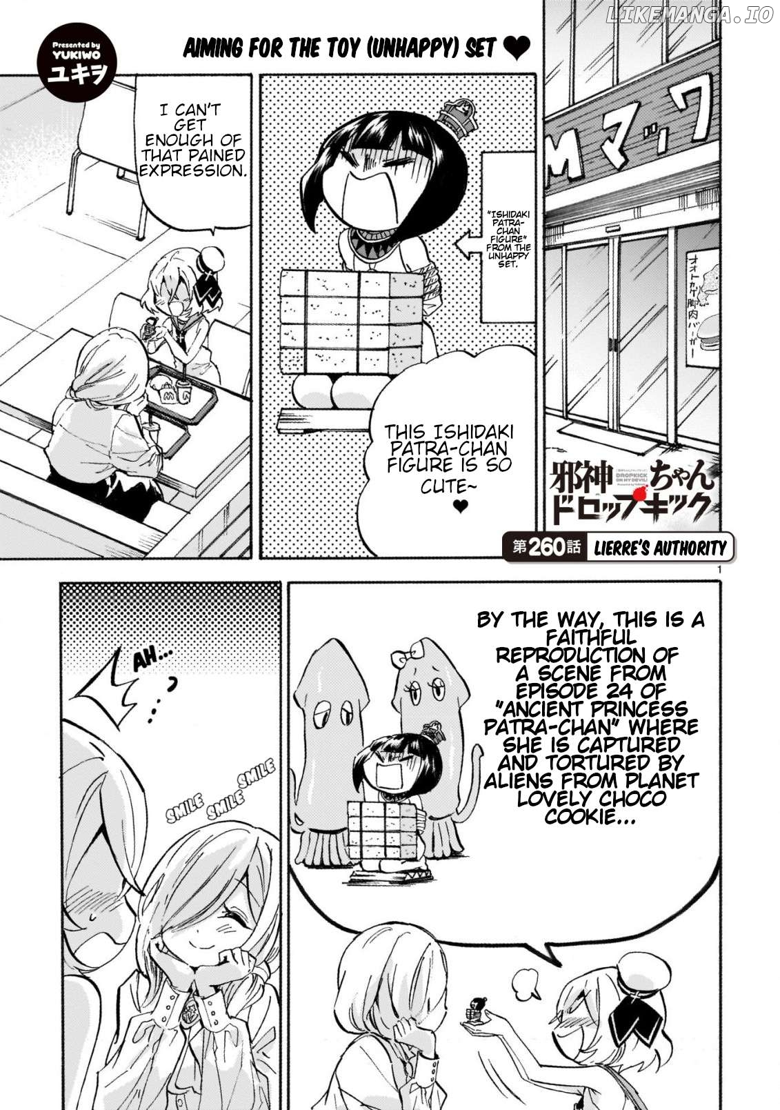 Jashin-chan Dropkick Chapter 265 - page 1