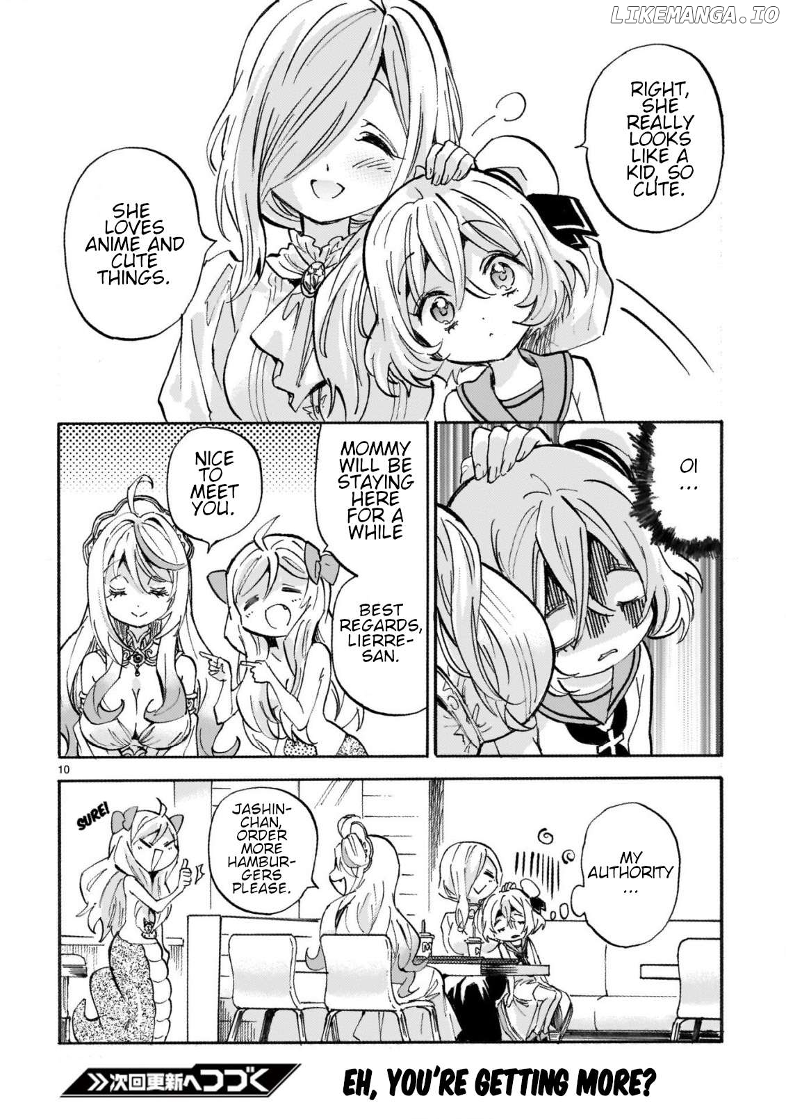 Jashin-chan Dropkick Chapter 265 - page 10