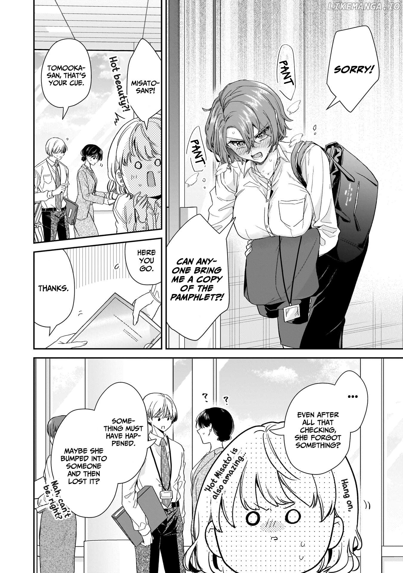 Misato-San Is A Bit Cold Towards Her Boss Who Pampers Chapter 21 - page 14
