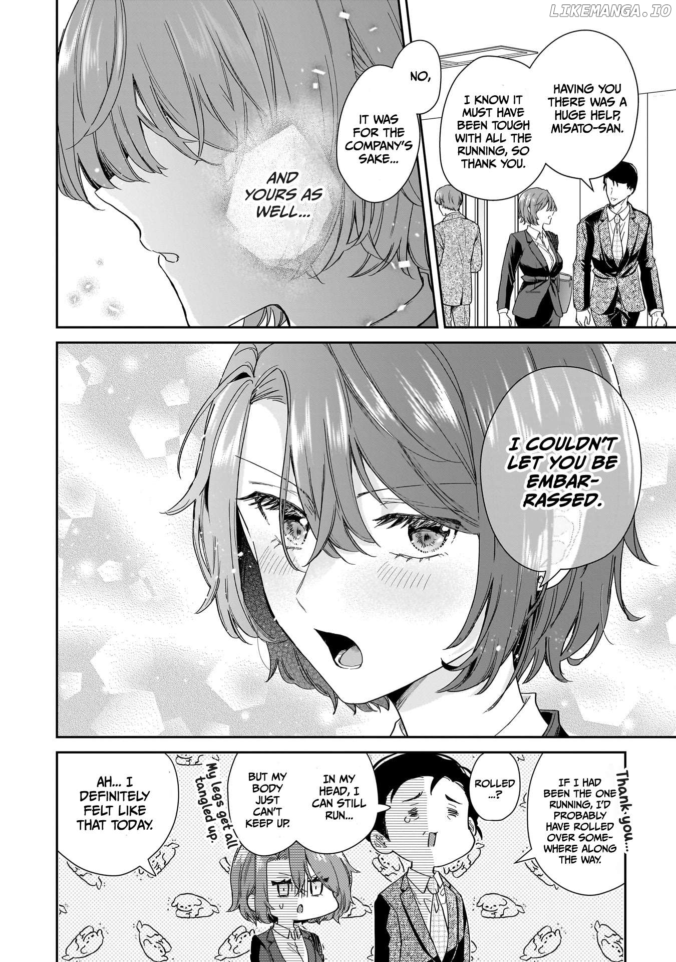 Misato-San Is A Bit Cold Towards Her Boss Who Pampers Chapter 21 - page 18