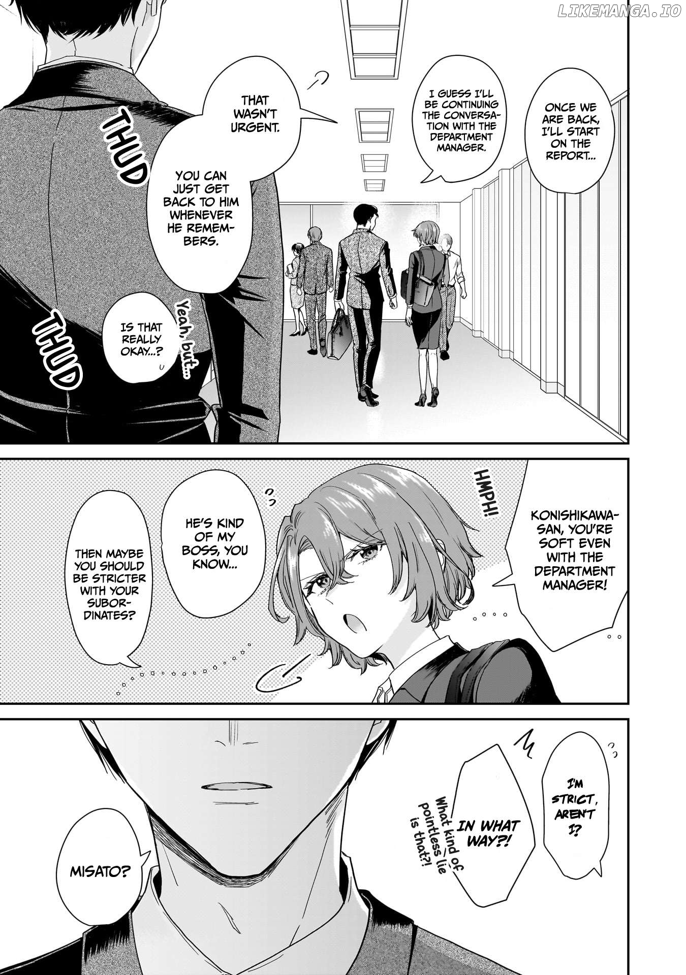 Misato-San Is A Bit Cold Towards Her Boss Who Pampers Chapter 21 - page 19