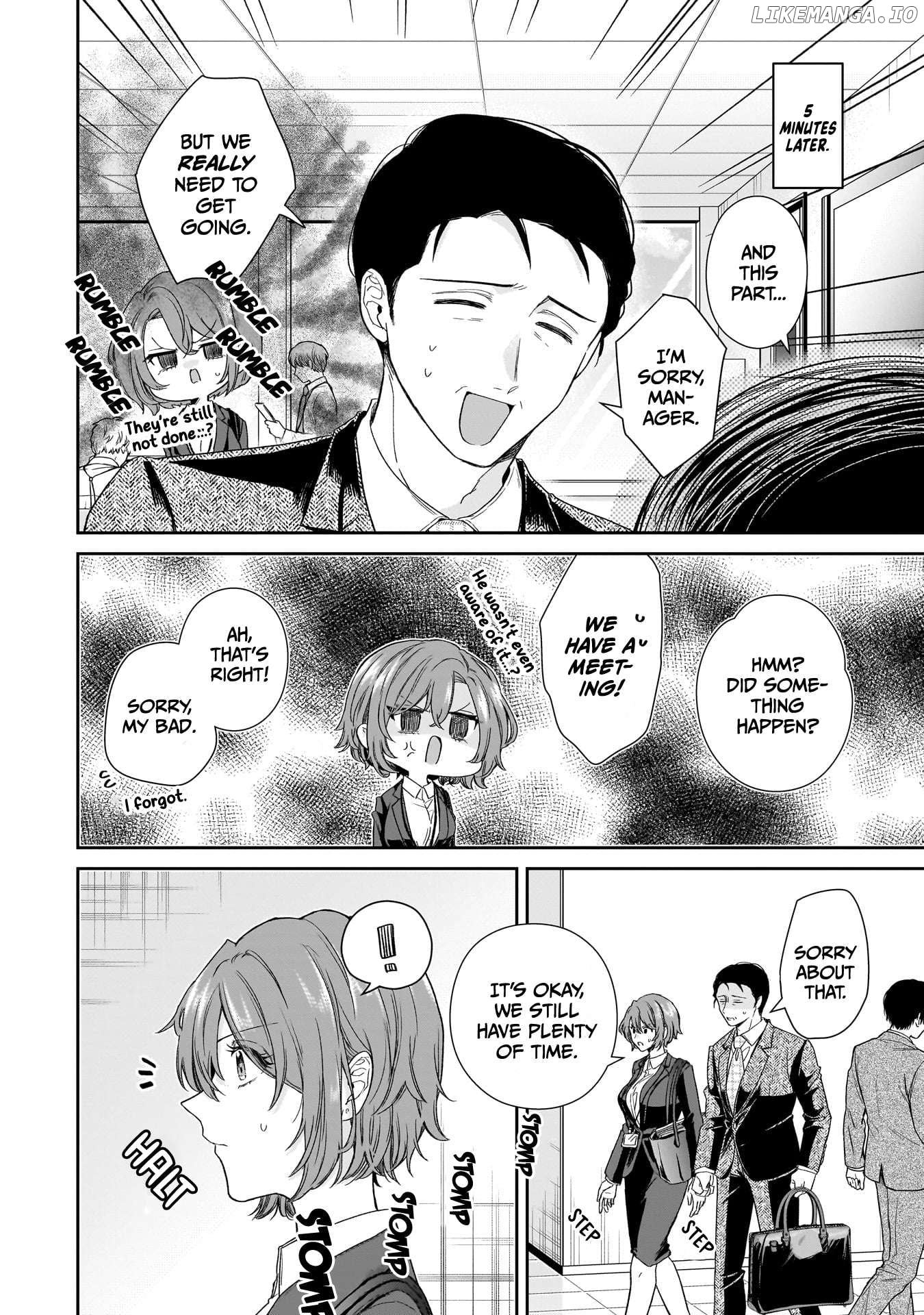 Misato-San Is A Bit Cold Towards Her Boss Who Pampers Chapter 21 - page 4