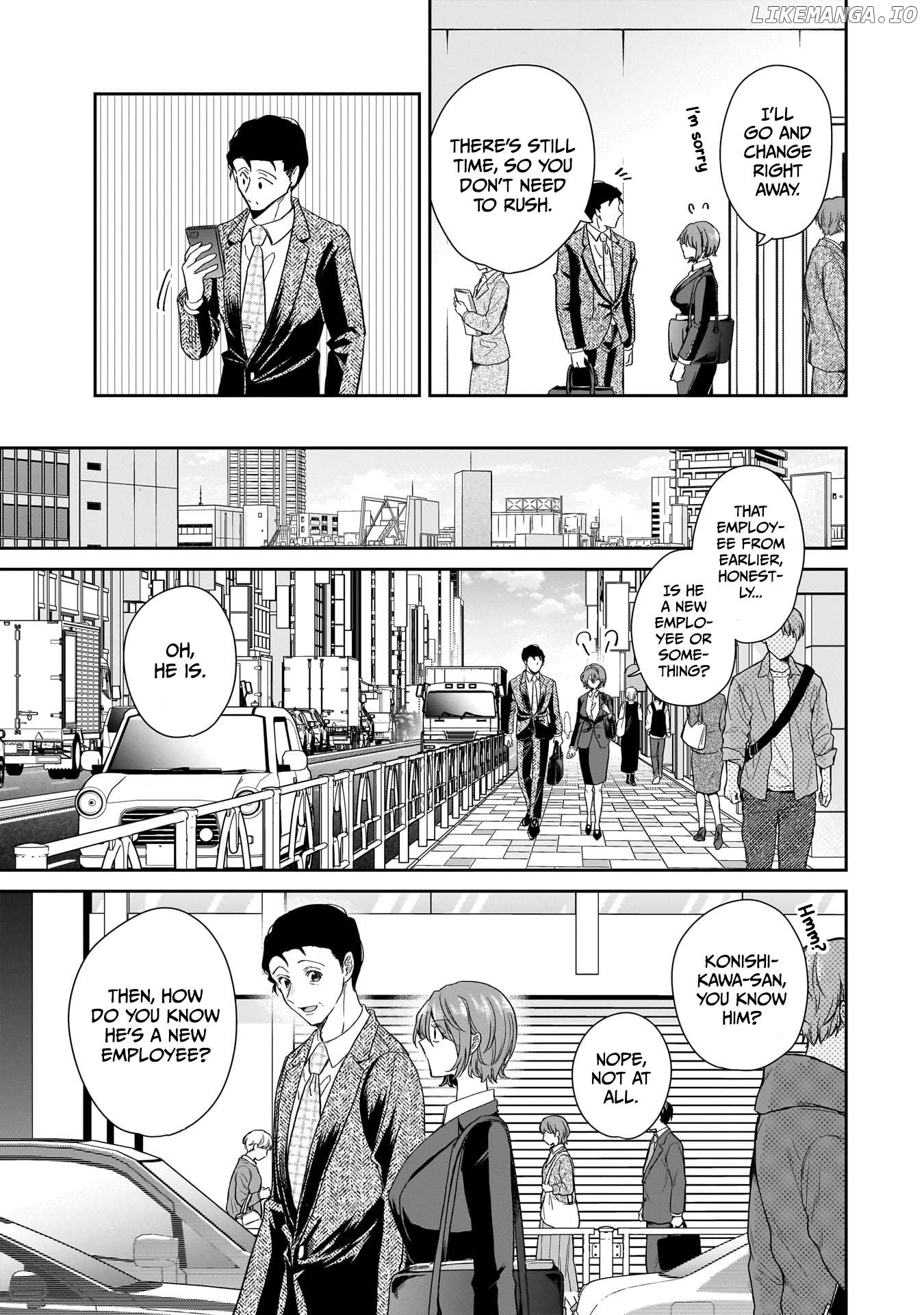 Misato-San Is A Bit Cold Towards Her Boss Who Pampers Chapter 21 - page 7