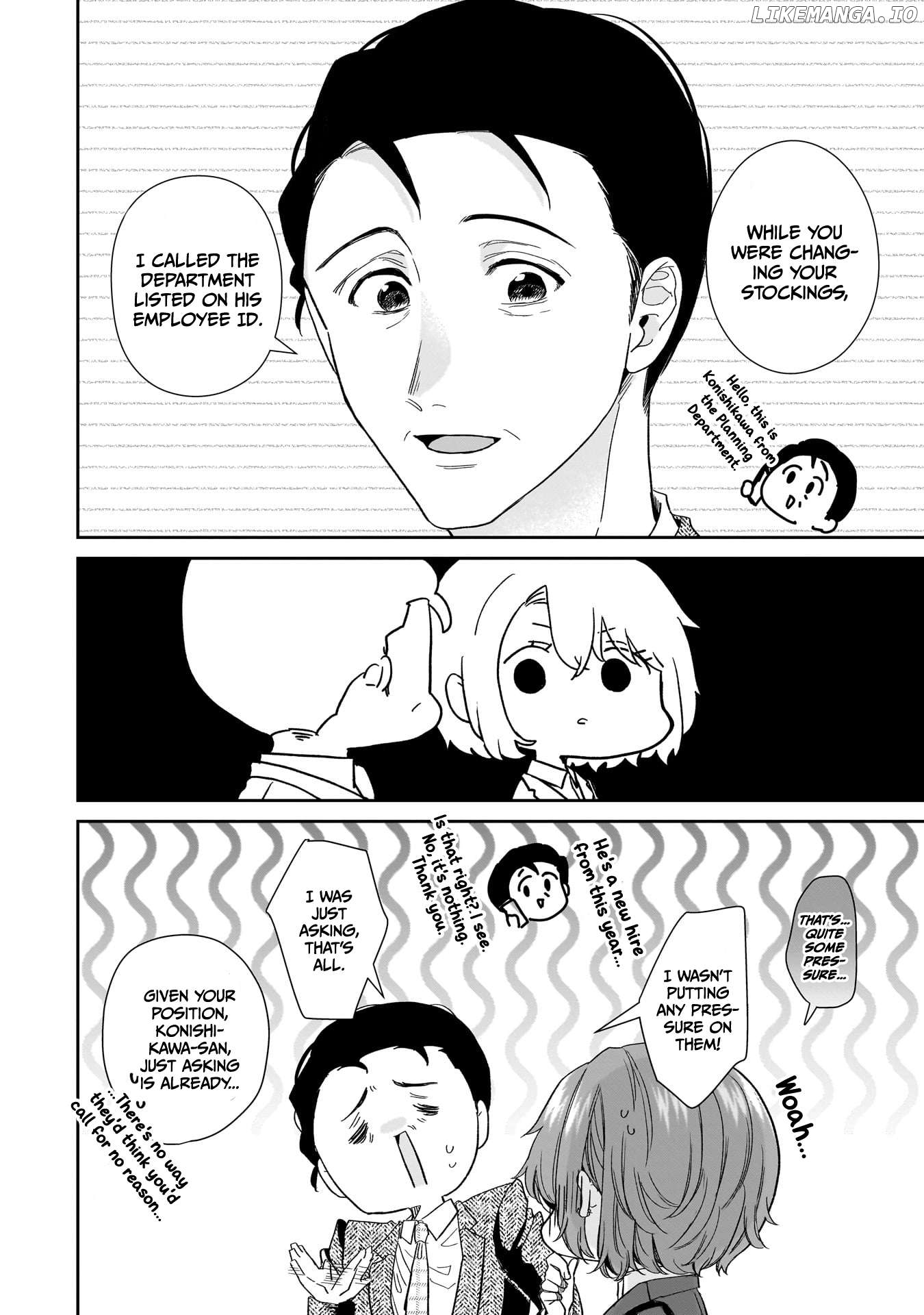 Misato-San Is A Bit Cold Towards Her Boss Who Pampers Chapter 21 - page 8