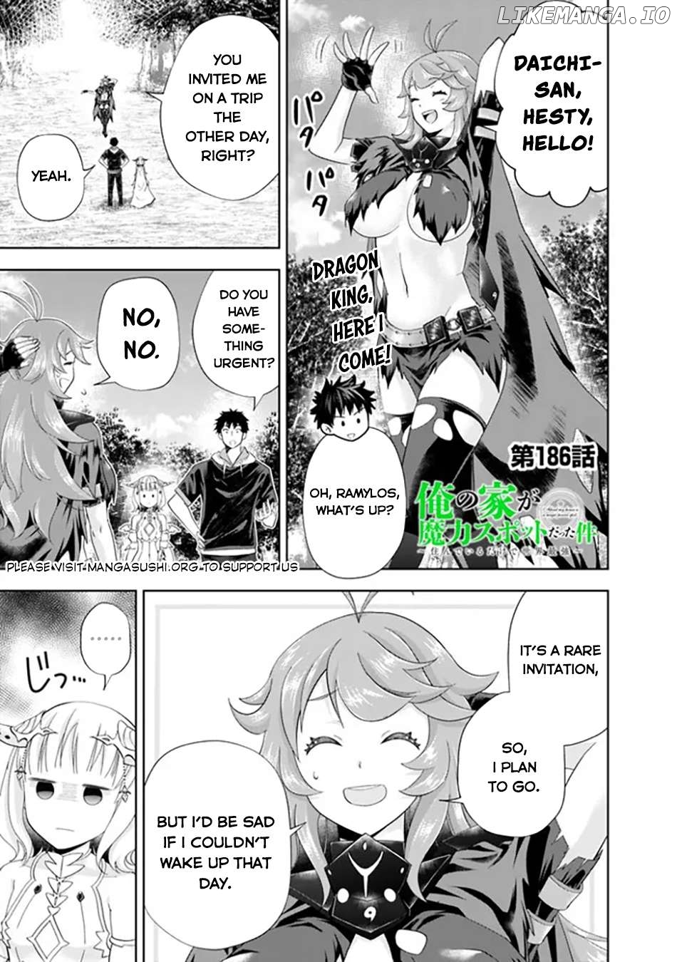 Ore no ie ga Maryoku Spot Datta Ken - Sundeiru Dake de Sekai Saikyou Chapter 186 - page 2